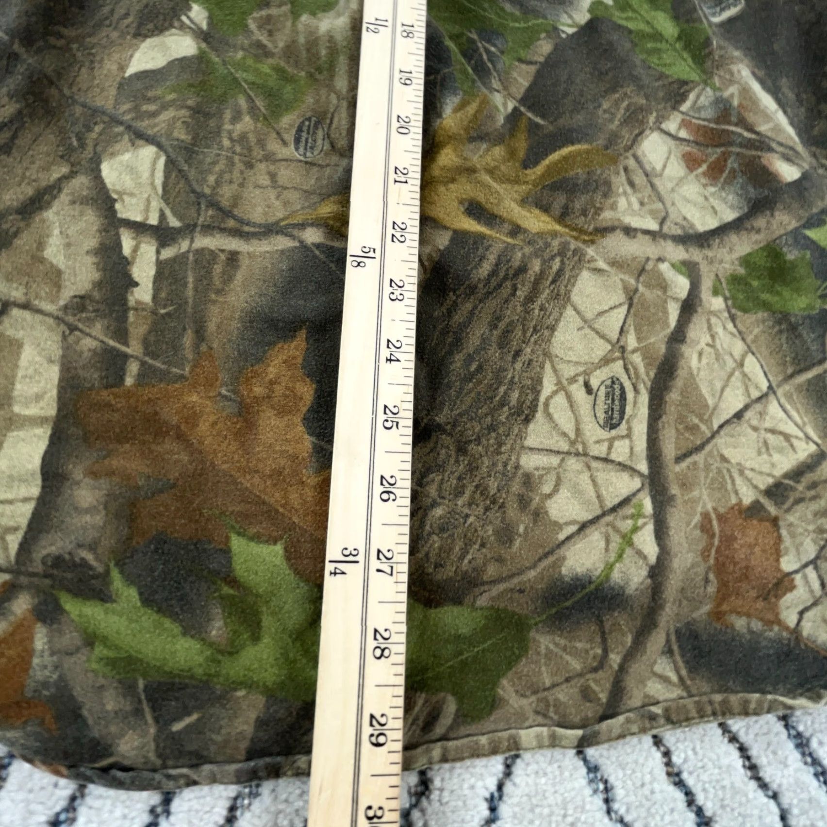 Realtree VINTAGE Wells Creek Camouflage Button-Up Shirt Men L Brown Cotton Flannel RealTree Hardwoods 90s/2000s Modern Preppy Dad Casual Workwear Mens Size US L / EU 52-54 / 3 - 6 Thumbnail