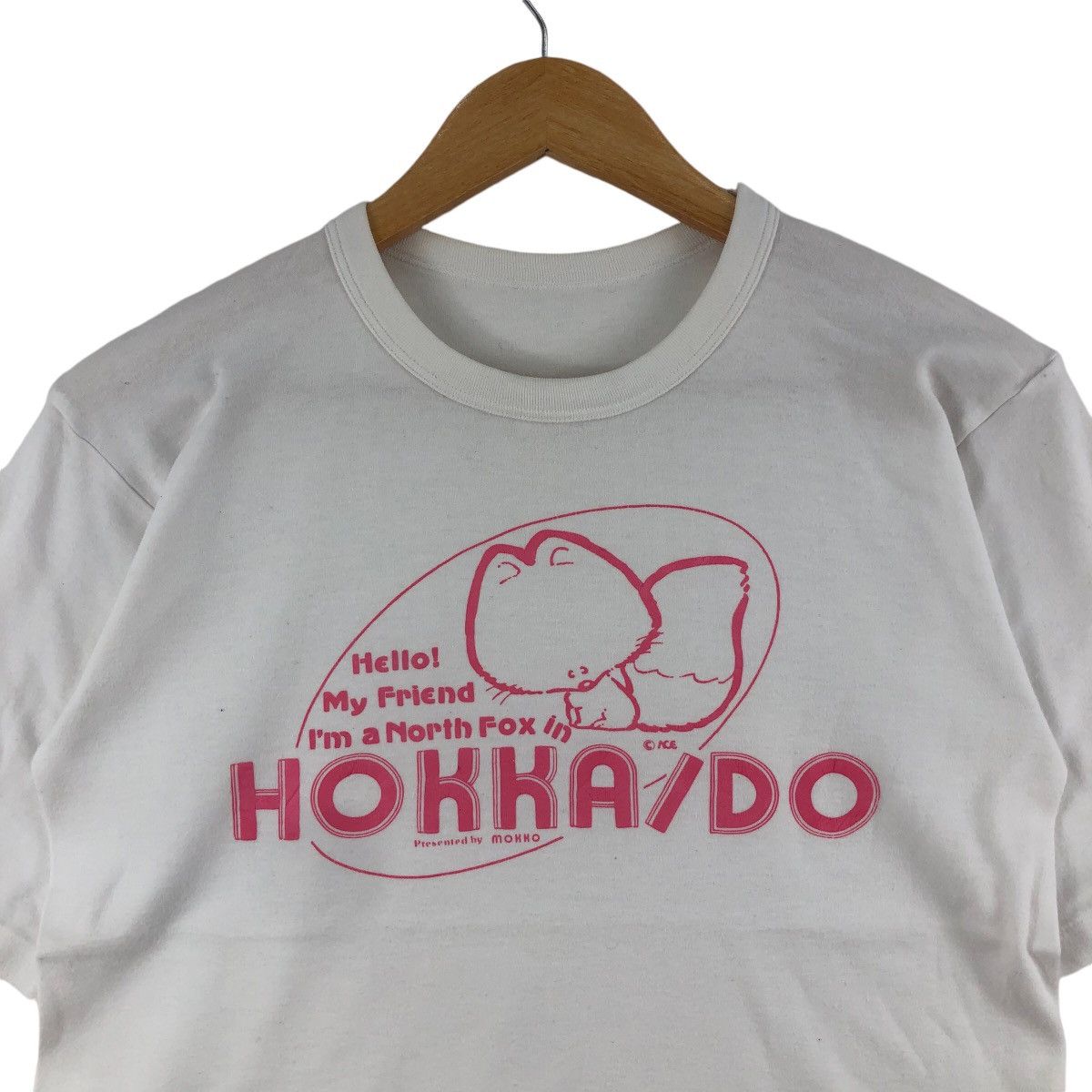 Anime × Japanese Brand × Vintage Vintage A Fox Design From Hokkaido Y-Shirt Japanese Size US S / EU 44-46 / 1 - 2 Thumbnail