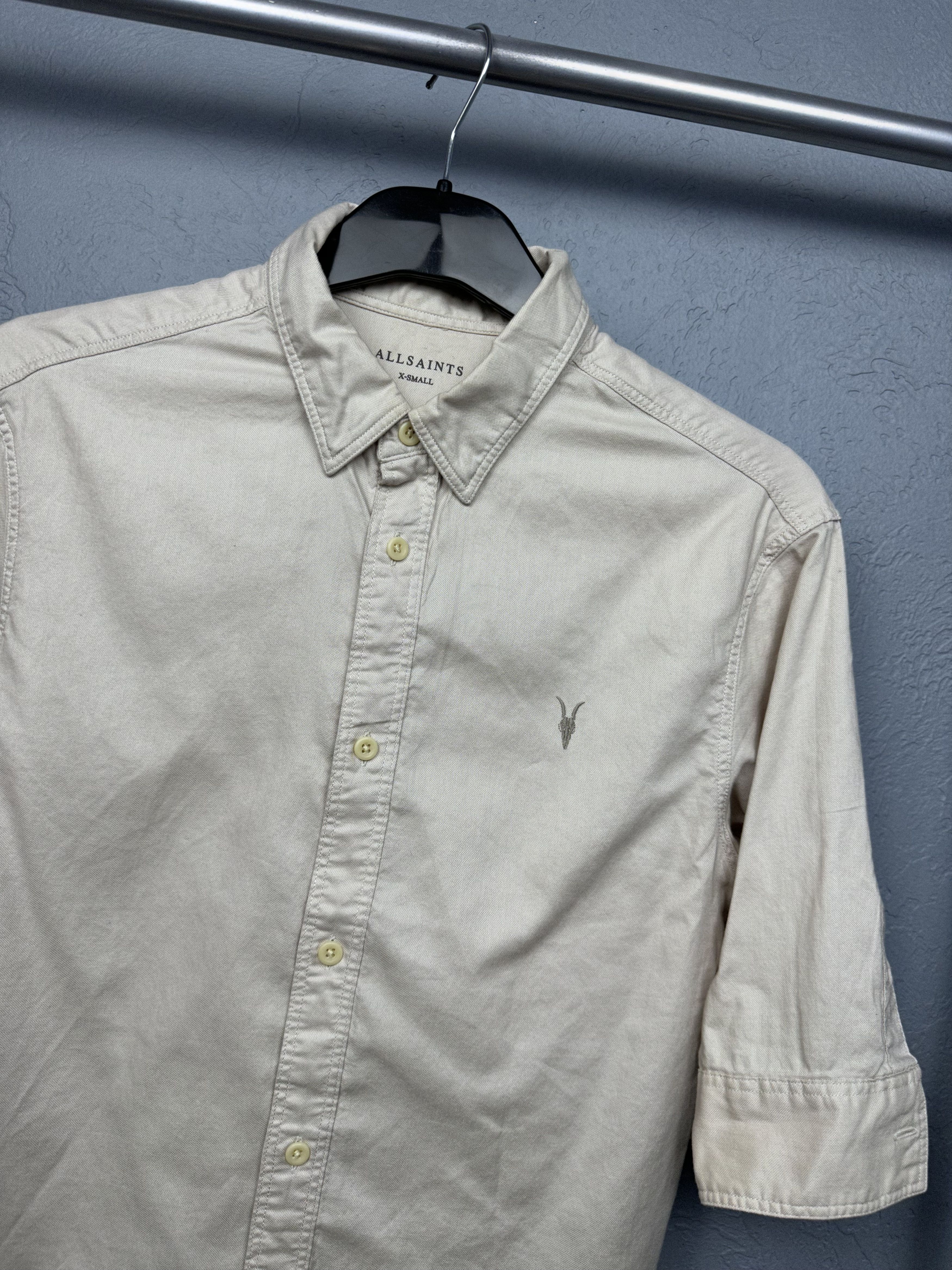 Allsaints Allsaints Mens Topanga Short Sleeve Shirt Size US XS / EU 42 / 0 - 2 Thumbnail