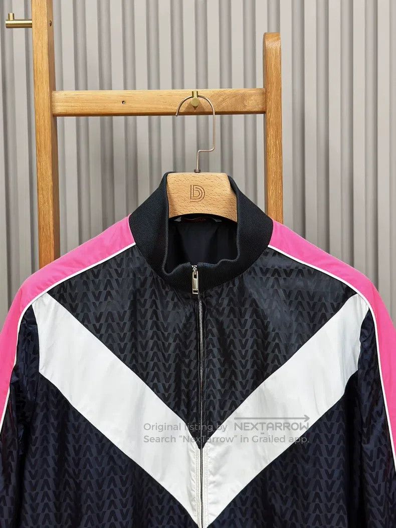 Valentino Valentino Blue casual hooded jacket Size L / US 10 / IT 46 - 4 Thumbnail