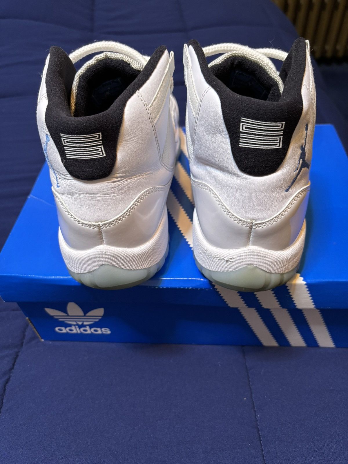 Jordan Brand Jordan 11 Retro Legend Blue 2014 Size 9 Size US 9 / EU 42 - 5 Thumbnail