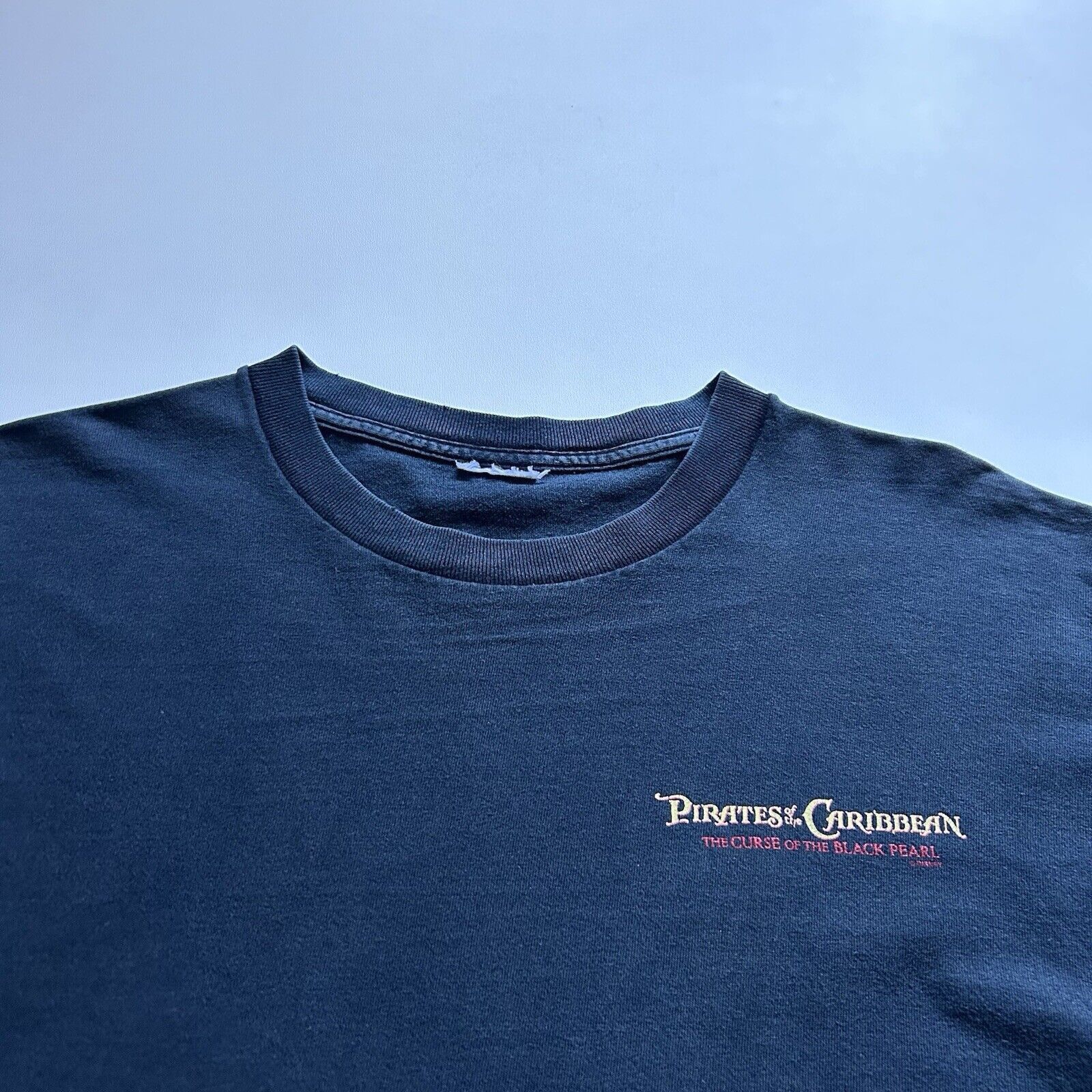 Disney × Vintage Vintage Pirates Of The Caribbean Disney Movie T Shirt Large Size US L / EU 52-54 / 3 - 2 Thumbnail
