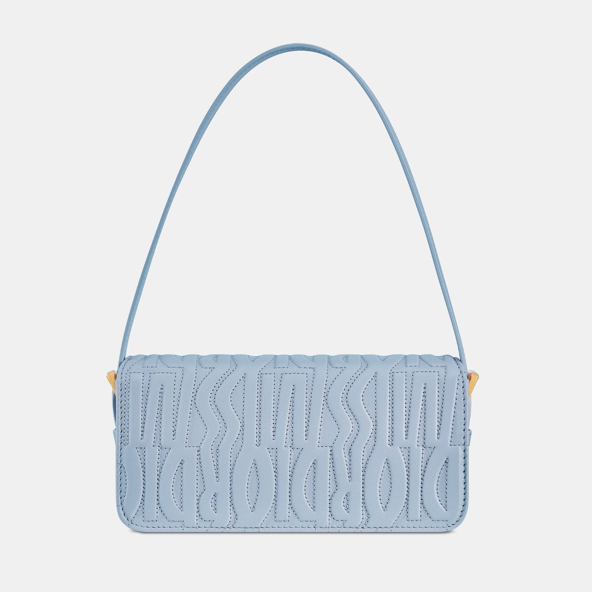 Dior o1bcso1str0226 Size:OS/Miss Dior Flap Bag in Pale Blue Size ONE SIZE - 5 Thumbnail