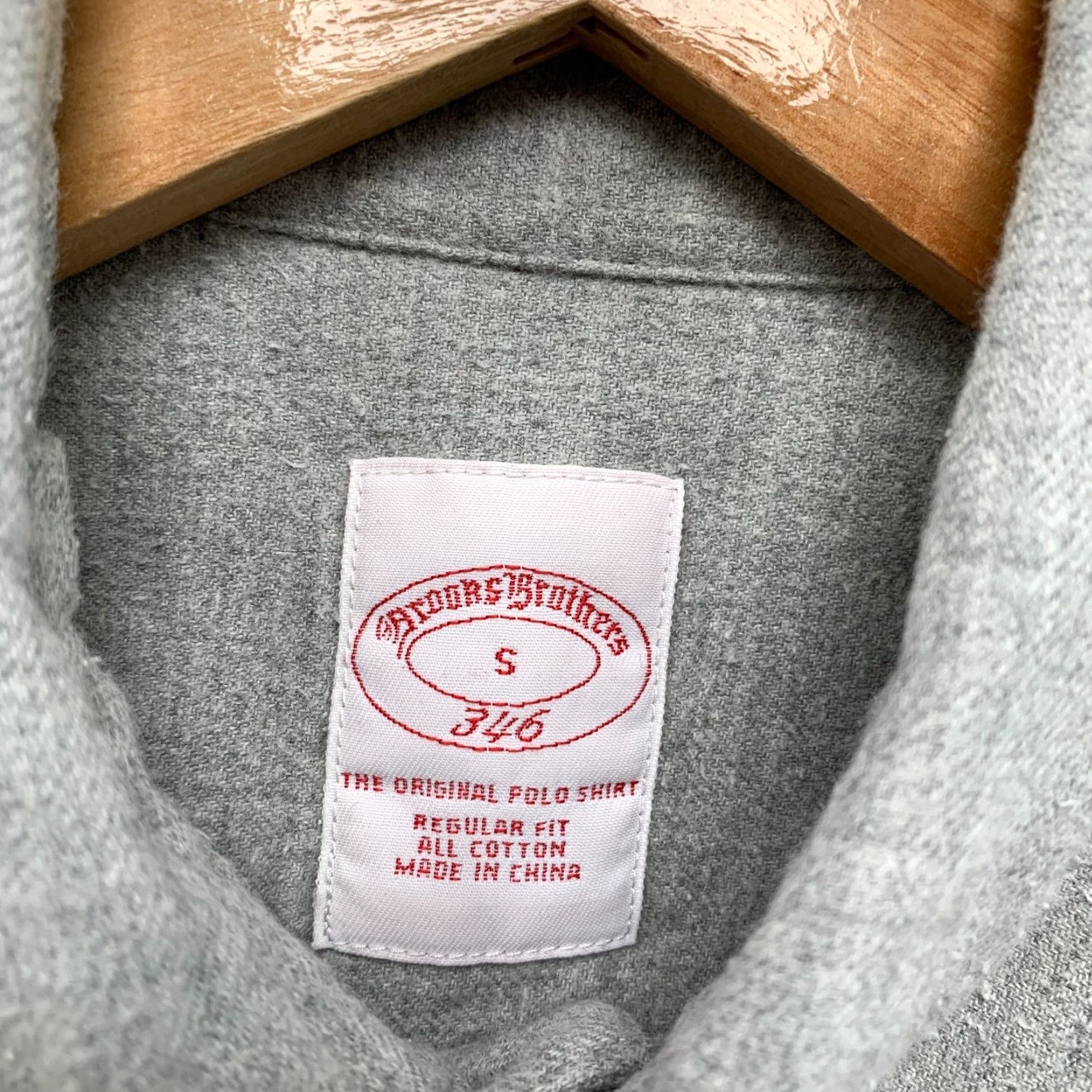Brooks Brothers Brooks Brothers Flannel Button Shirt Mens Small Gray Long Sleeve Preppy Work Size US S / EU 44-46 / 1 - 3 Thumbnail