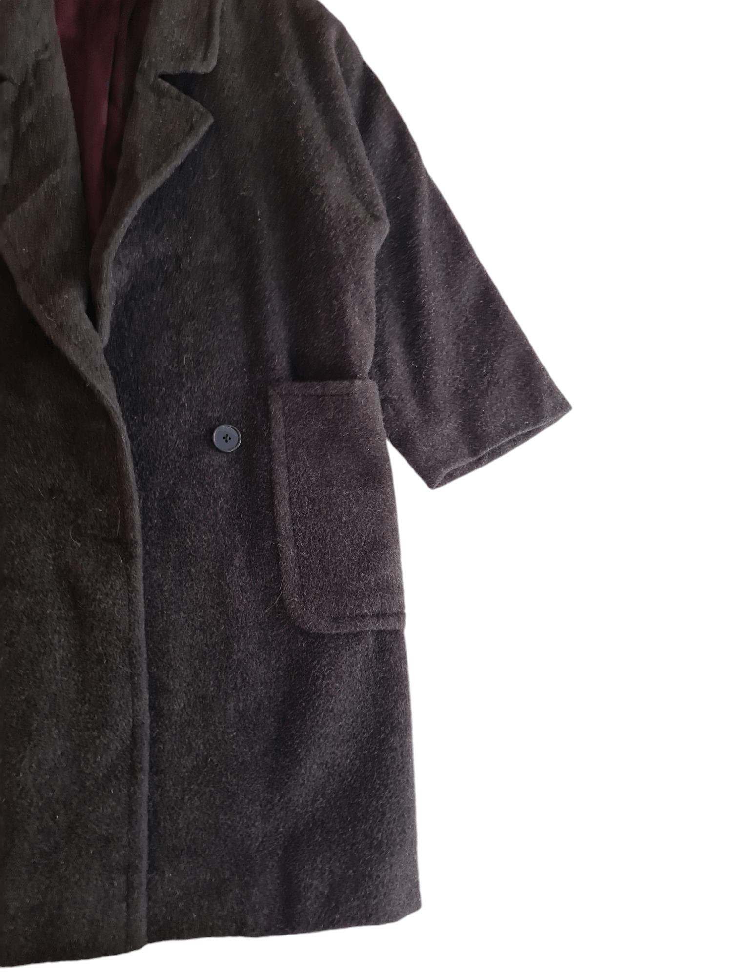 Calvin Klein × Vintage Calvin Klein Wool Coat Jacket Size US L / EU 52-54 / 3 - 5 Thumbnail