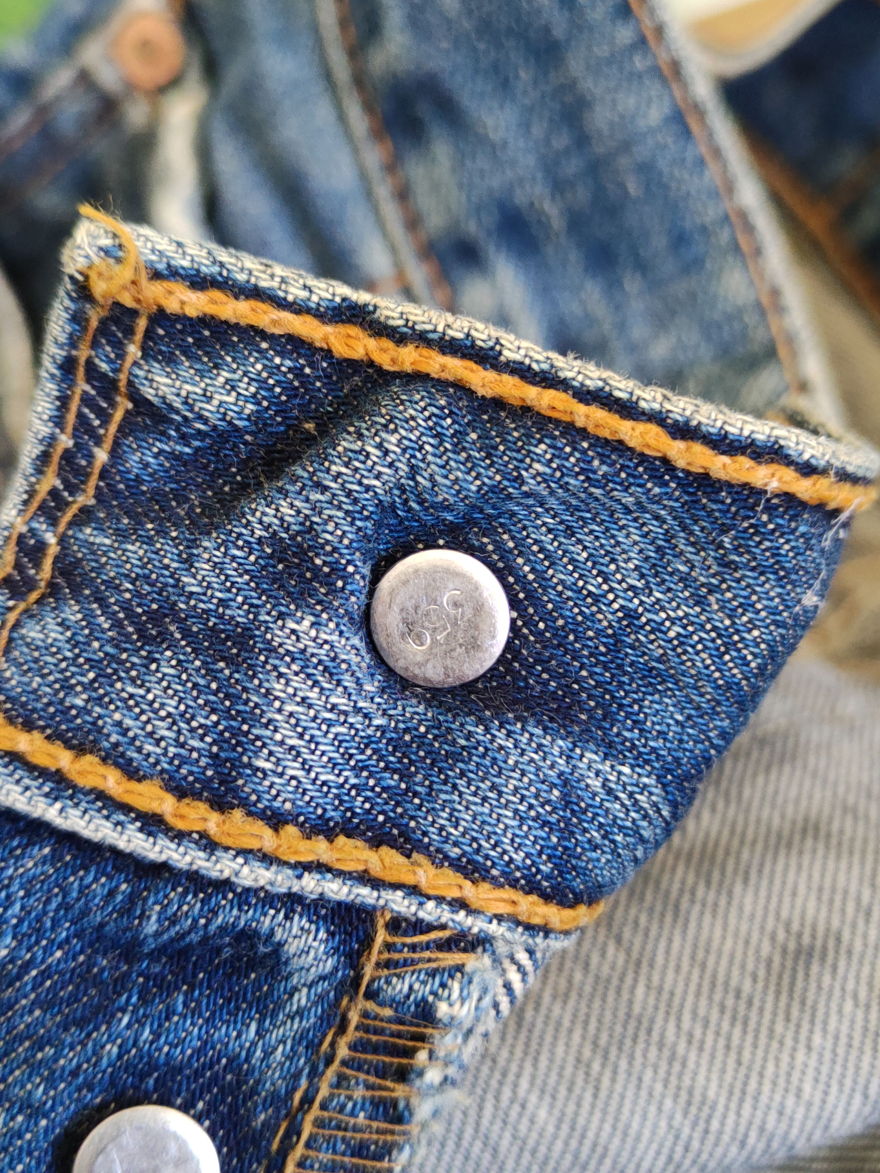 Levi's Levi's Dark Blue Faded Distressed Ripped Jeans #S1836 Size US 28 / EU 44 - 17 Thumbnail