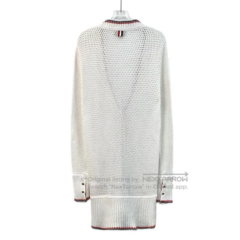 Thom Browne Thom Browne White Knit Women's Cardigan . Size M / US 6-8 / IT 42-44 - 2 Thumbnail