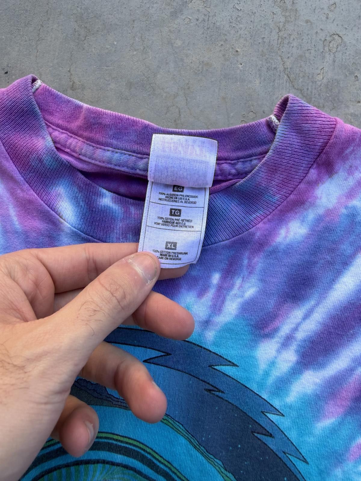 Fruit Of The Loom Vintage 1992 Grateful Dead Tie Dye Tee Shirt Size XL OG RARE Size US XL / EU 56 / 4 - 6 Thumbnail