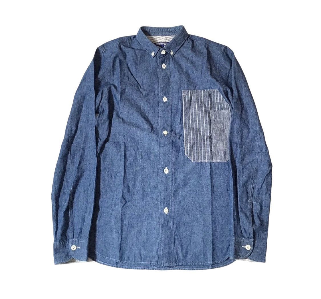 Junya Watanabe Vintage junya watanabe man cdg chambray button down Size US S / EU 44-46 / 1 - 1 Thumbnail