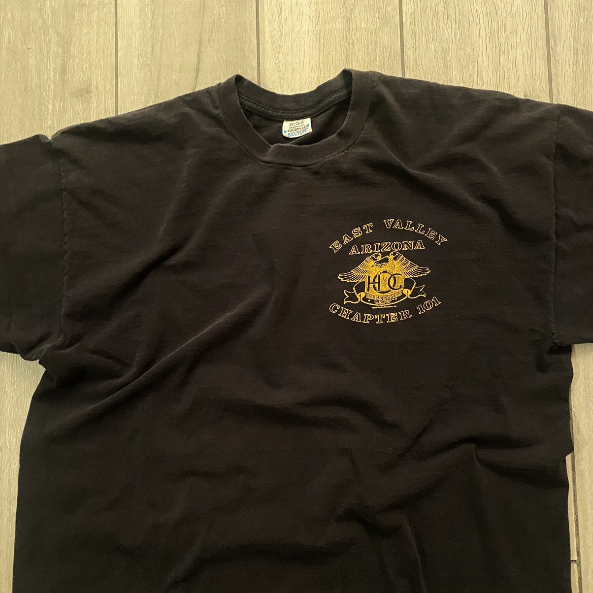 Harley Davidson × Nike Vintage 90s Faded Black Harley Davidson Graphic Tee AZ Large Size US L / EU 52-54 / 3 - 17 Thumbnail