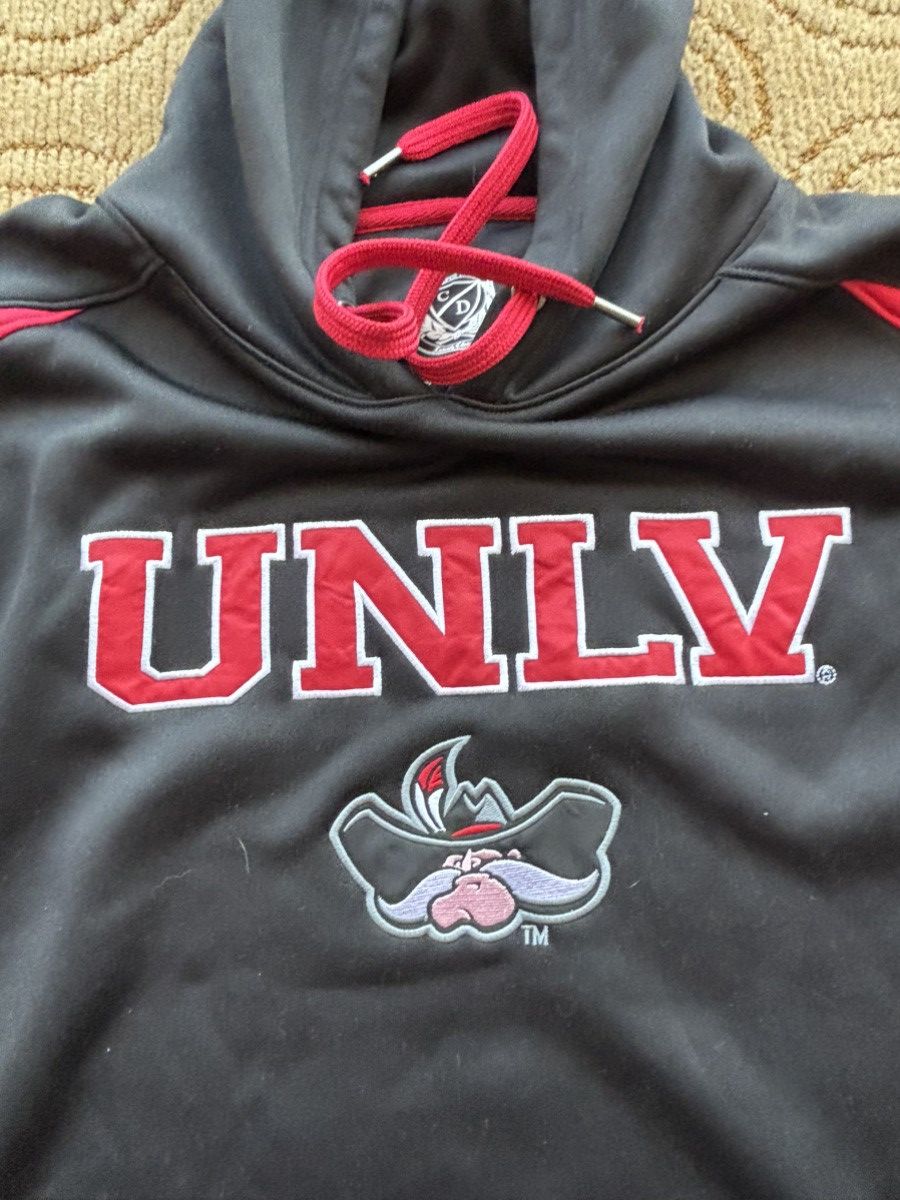Other 2000s unlv vintage mesh college hoodie XL rare Size US L / EU 52-54 / 3 - 2 Thumbnail