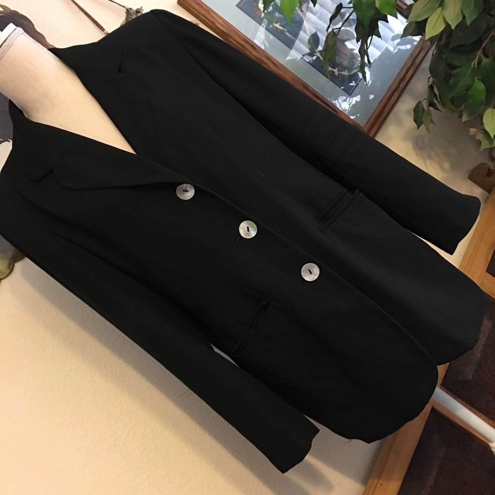 Worthington Worthington black lined blazer 10 Size L / US 10 / IT 46 - 2 Thumbnail