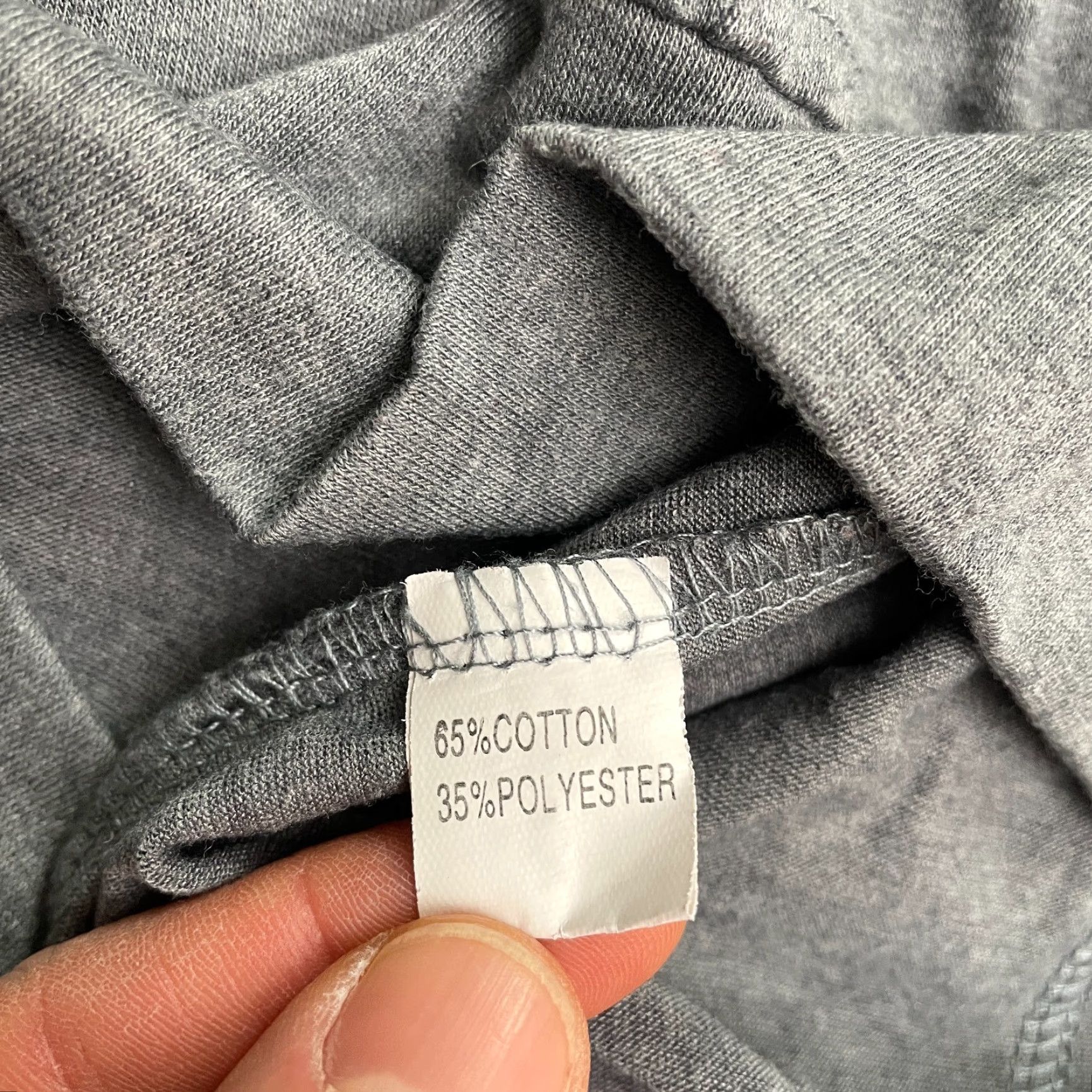 Vintage Unbranded Sweatshirt Jacket Womens 3XL Gray Zip Pullover Size XXL / US 16-18 / IT 52-54 - 5 Thumbnail