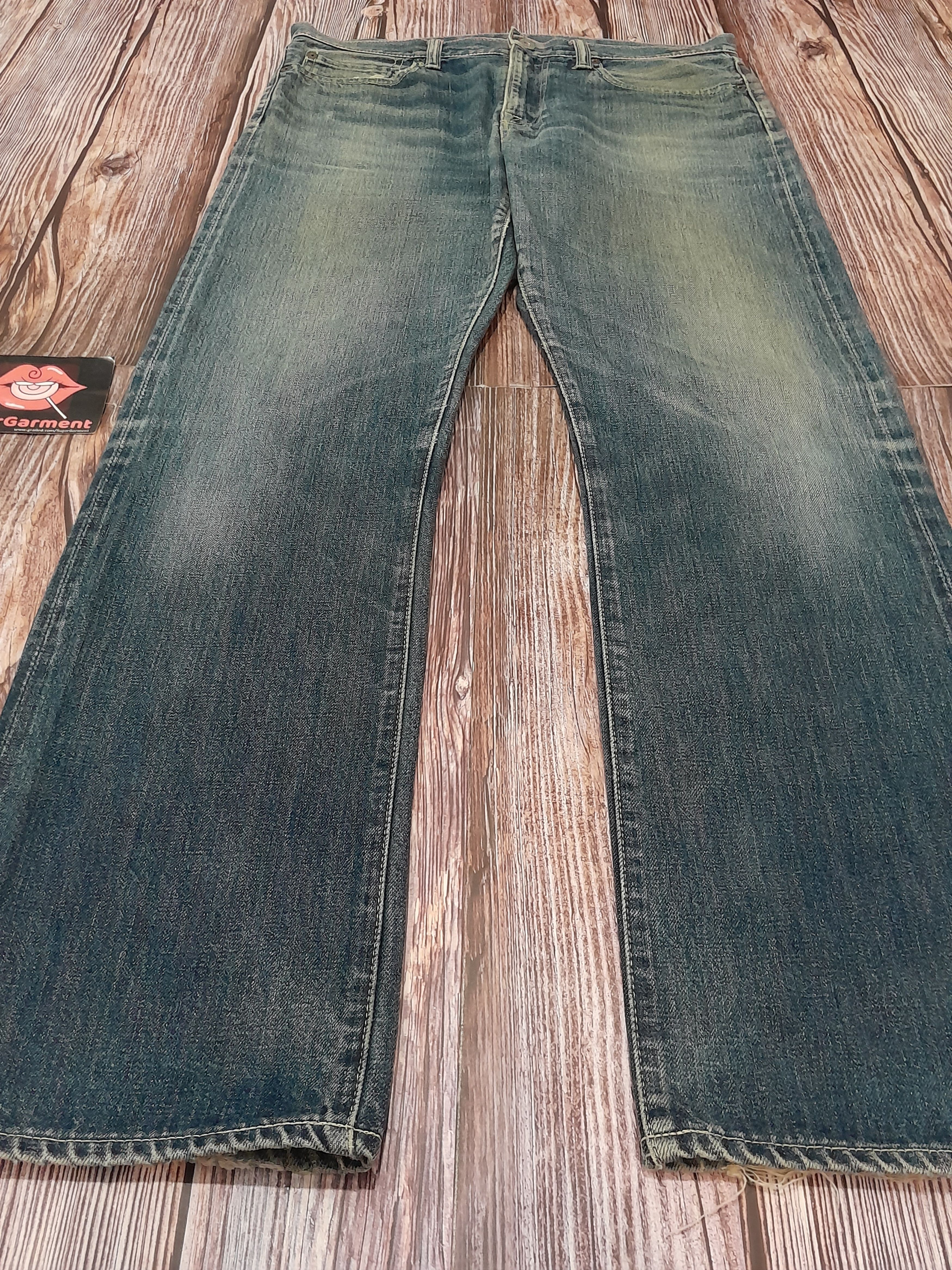 Japanese Brand KAPITAL jeans Selvedge Vintage Size US 33 - 2 Thumbnail