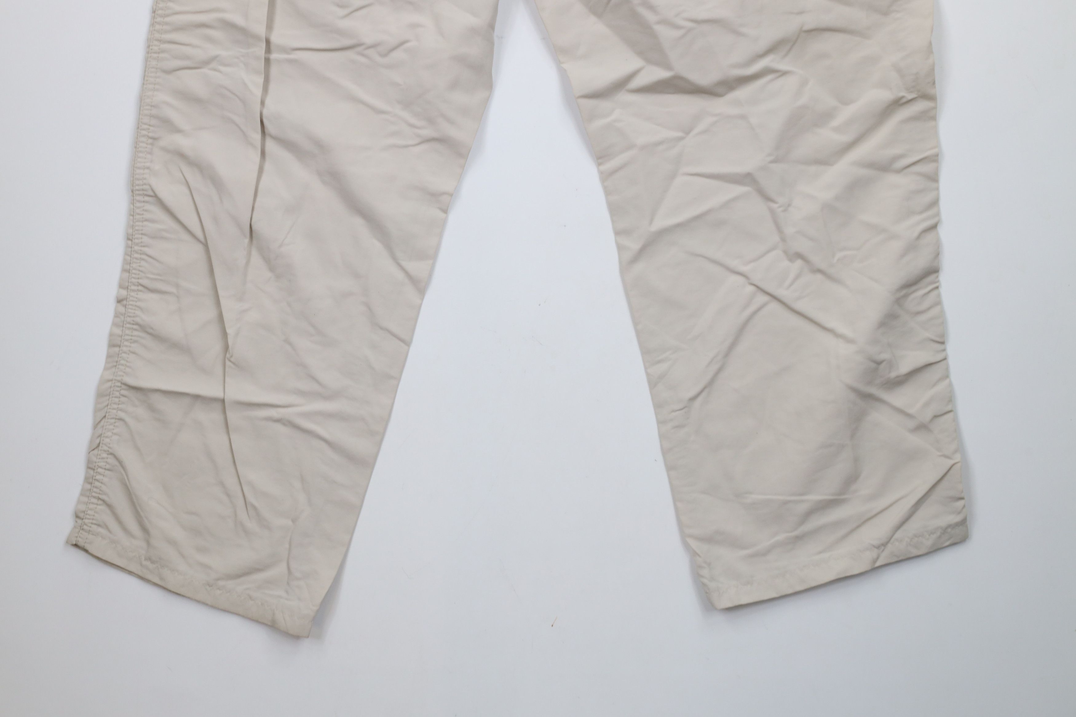 Lands' End × Vintage Vintage 90s Lands End Blank Wide Leg Windbreaker Pants USA Size 30" / US 8 / IT 44 - 11 Thumbnail