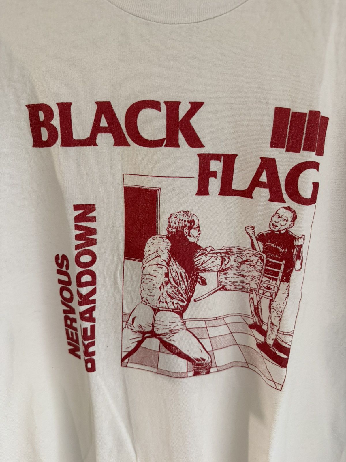 Band Tees Black Flag – “Nervous Breakdown” Tee Size US L / EU 52-54 / 3 - 2 Thumbnail