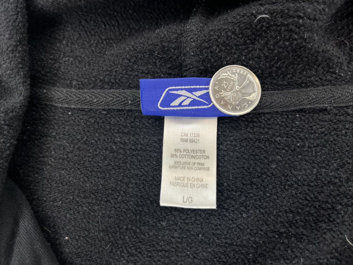Reebok × Vintage Black & Grey Vintage Reebok Logo Zip Up Side Logo On Arm Size US L / EU 52-54 / 3 - 8 Thumbnail