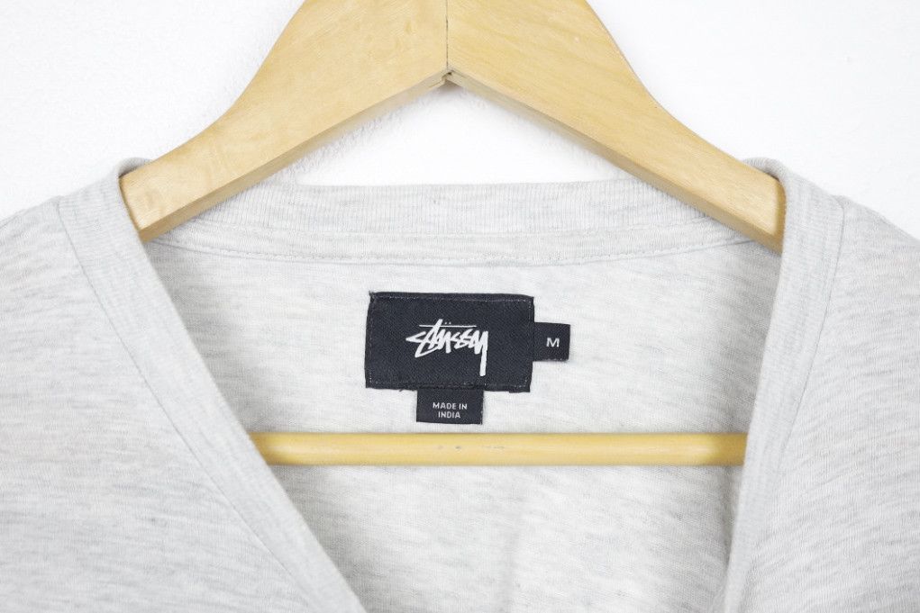 Stussy Stussy Pocket Logo Crew Long Sleeve Tee T-shirt Size US M / EU 48-50 / 2 - 7 Thumbnail