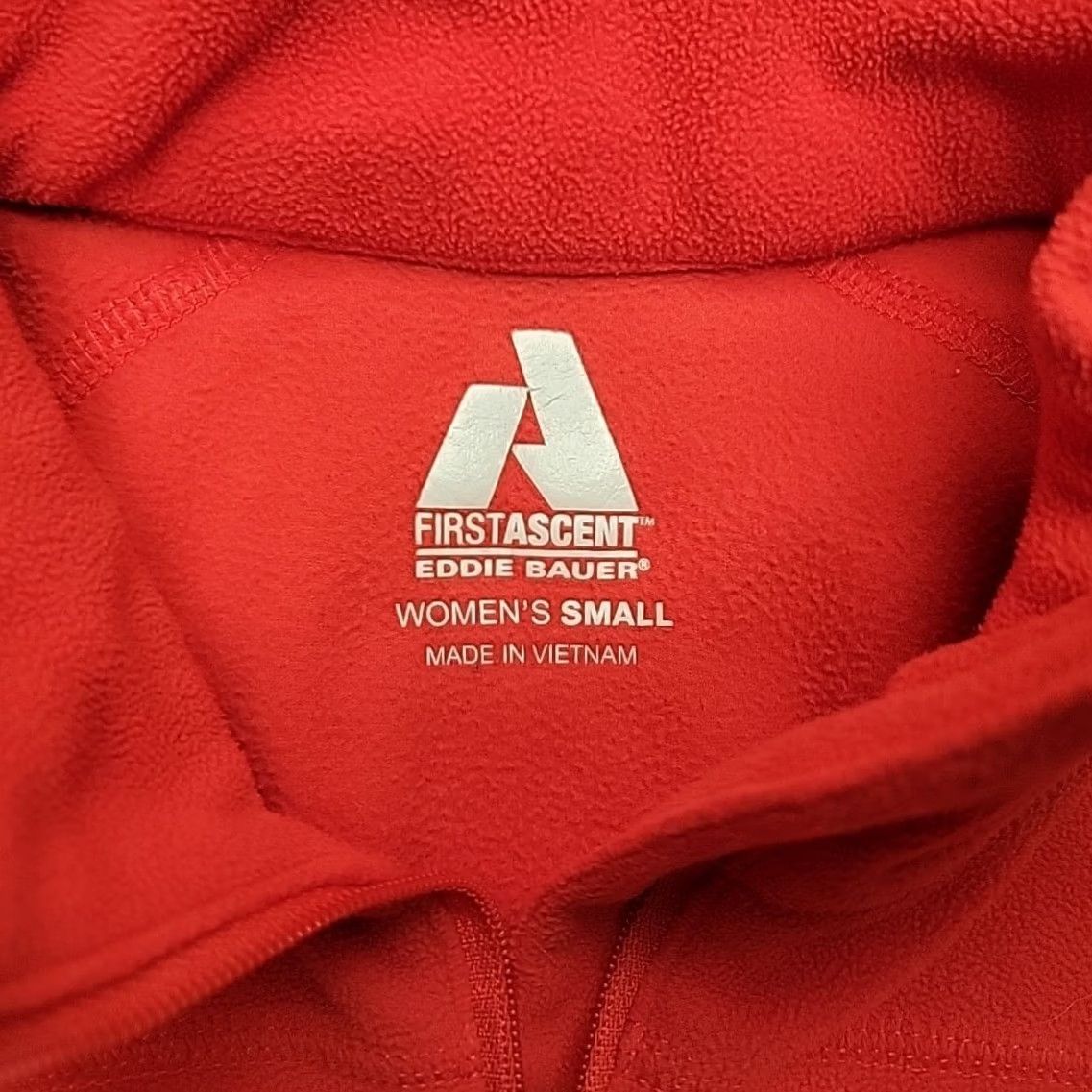 Eddie Bauer Eddie Bauer First Ascent Sweater Womens S Red 1/2 Zip Fleece Outdoors Gorp Shirt Size S / US 4 / IT 40 - 5 Thumbnail