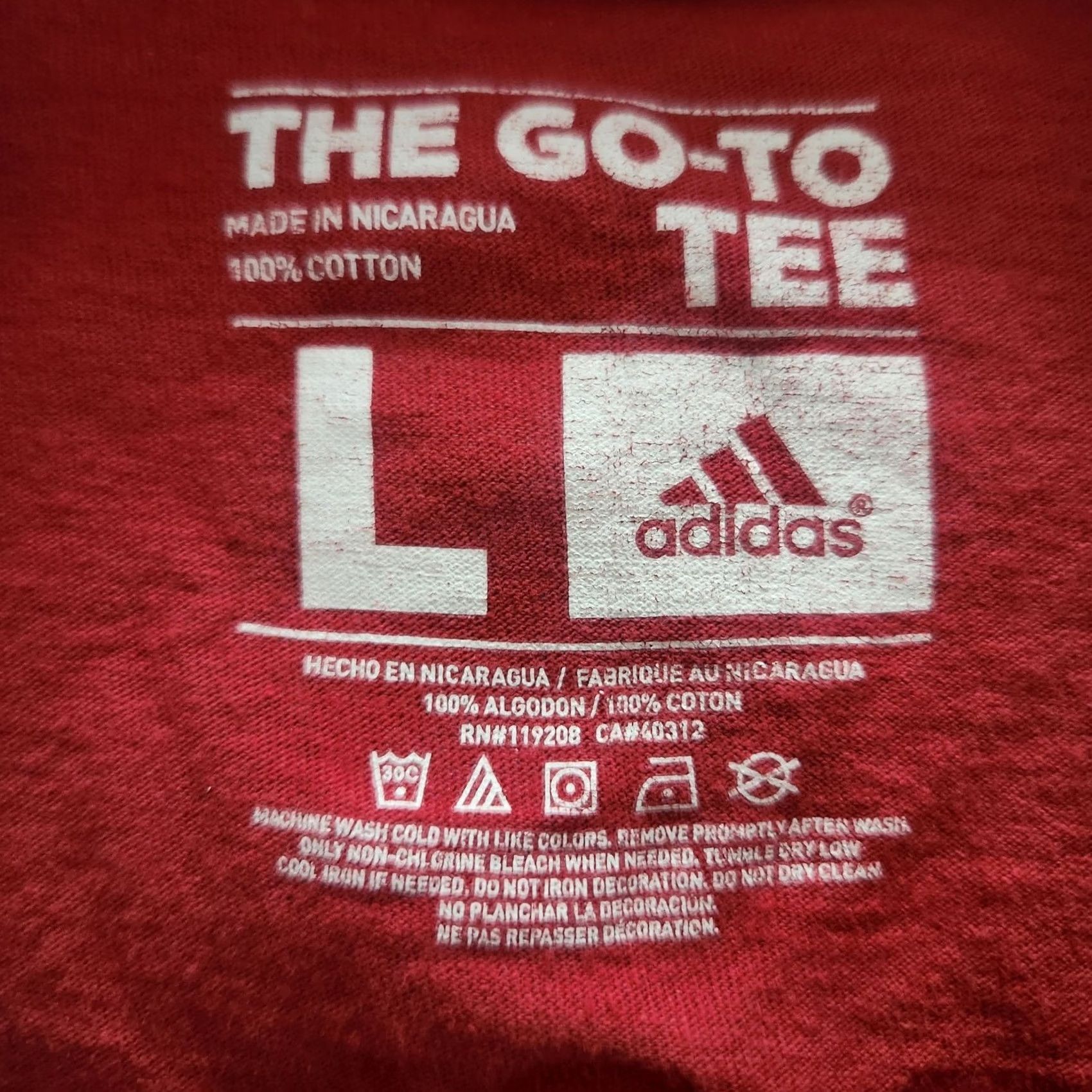 Adidas adidas Shirt Mens L Red Lebron James Cleveland Cavs Jersey Tee Wine Size US L / EU 52-54 / 3 - 7 Thumbnail