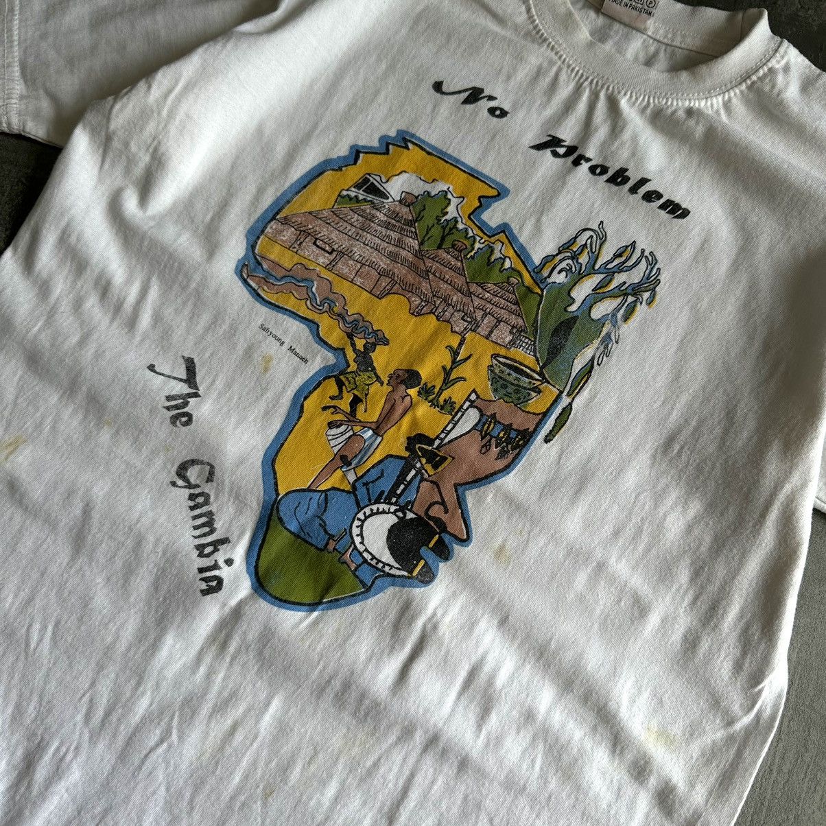 Vintage Vintage Japanese Style No Problem The Gambia Joke Y2K 00s Size US S / EU 44-46 / 1 - 3 Thumbnail