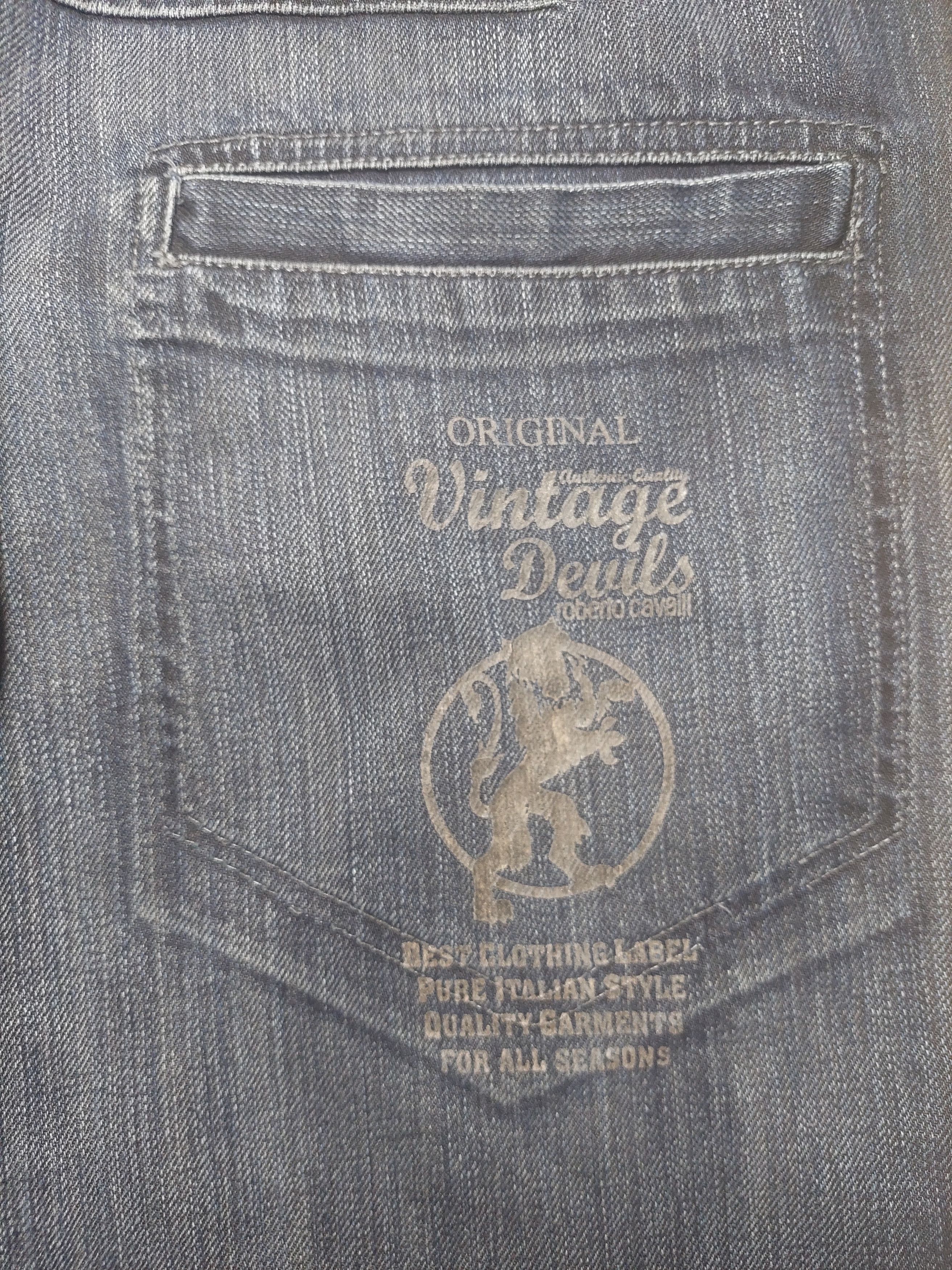 Roberto Cavalli Roberto Cavalli Vintage Devils Junior Blue Jeans Size XS Y2K Size 24" / US 00 / IT 34 - 23 Thumbnail