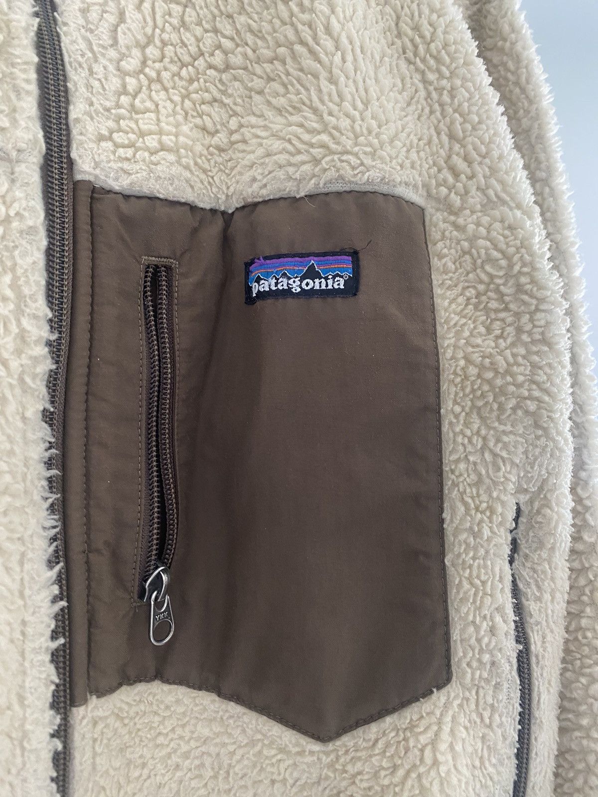Patagonia × Vintage Vintage Patagonia Retro Deep Pile Fleece Size US S / EU 44-46 / 1 - 2 Thumbnail