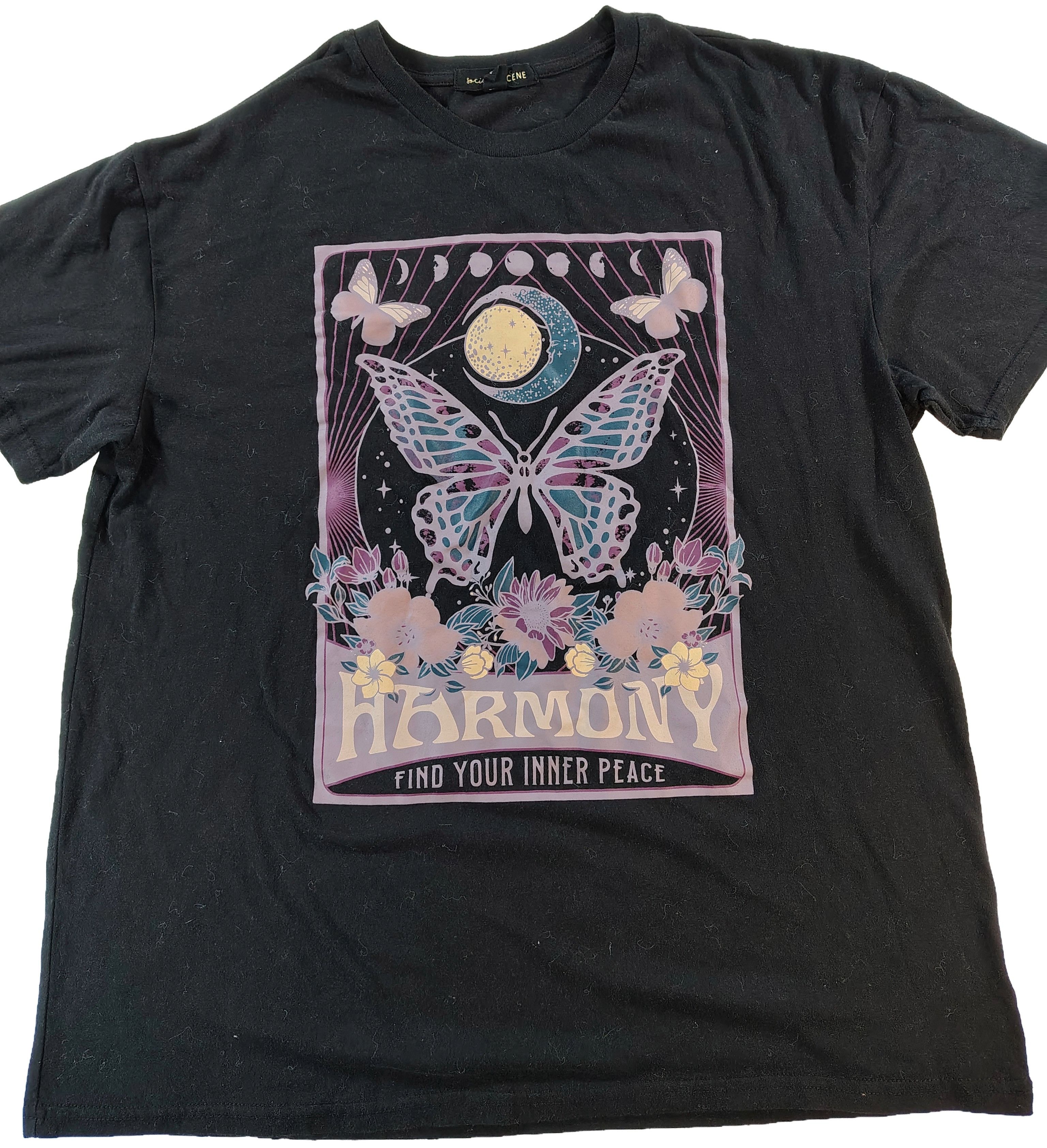 Other Women's Harmony Find Your Peace Social Scene T-Shirt Size XL / US 12-14 / IT 48-50 - 1 Thumbnail