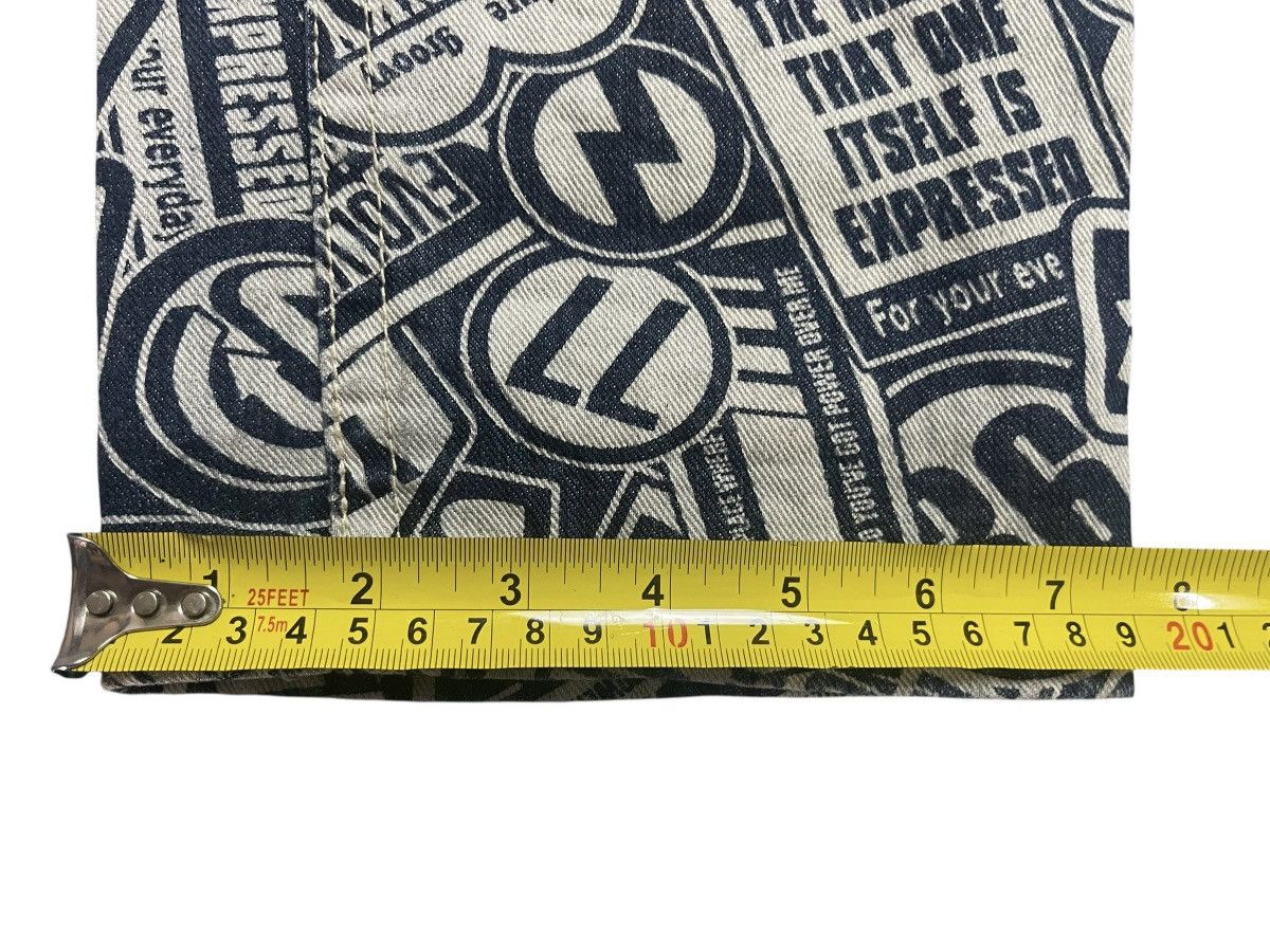 Japanese Brand Vintage Original Jeans Fullprint Hysteric Glamour Style Size US 34 / EU 50 - 6 Thumbnail