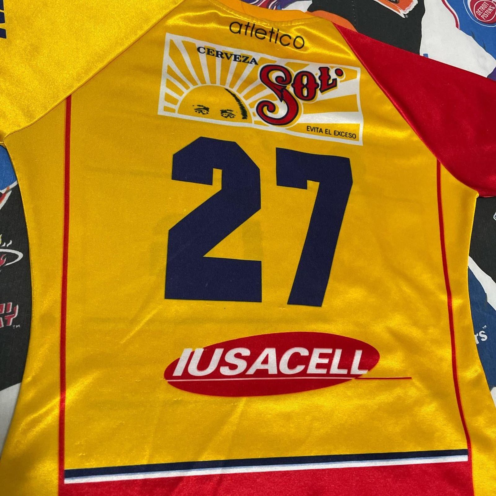 Vintage Vintage 03/04 Monarca Morelia Atletica Coca Cola Sol Jersey Size S / US 4 / IT 40 - 4 Thumbnail