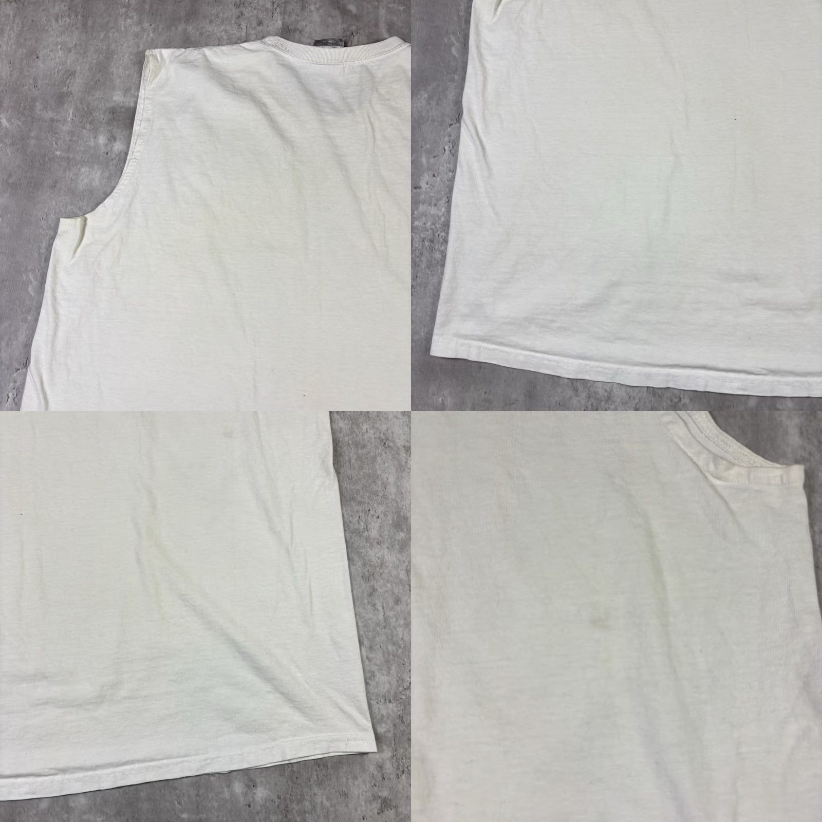 Nike VINTAGE Nike Basketball T Shirt Sleevless White Center Swoosh 2XL 90s Mens Crew Neck Graphic Print Regular Size US XXL / EU 58 / 5 - 10 Thumbnail