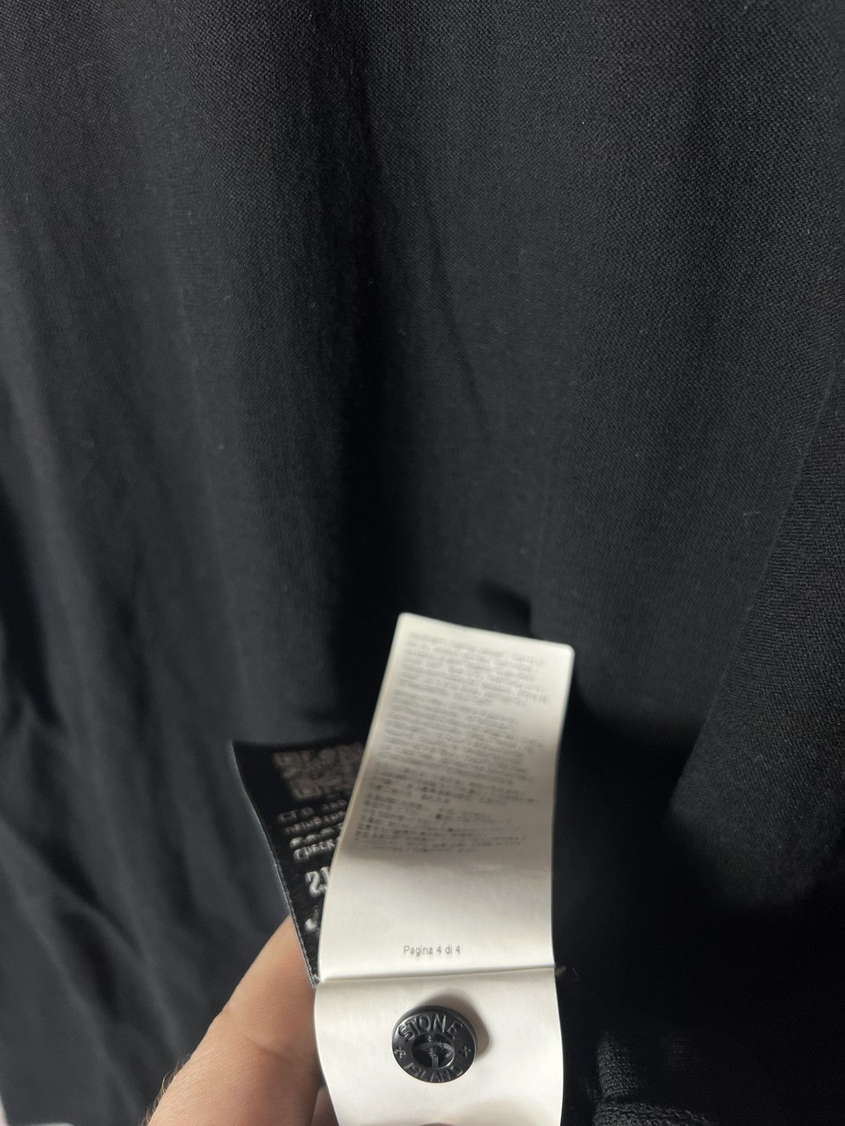 Stone Island Stone Island SS19 Lightweight Cotton Knitwear Sweater Black Size US M / EU 48-50 / 2 - 9 Thumbnail