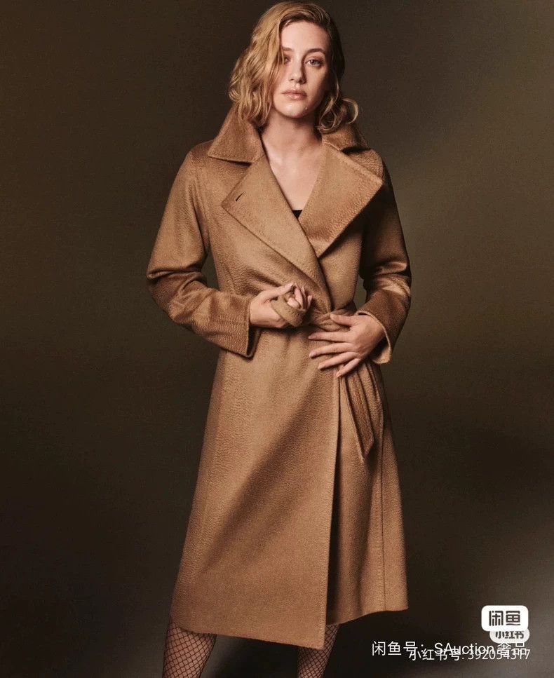 Max Mara Max Mara Classic Water Ripple Camel Coat Size S / US 4 / IT 40 - 8 Thumbnail