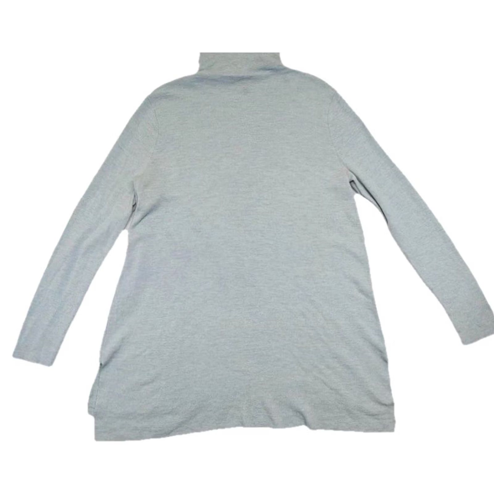 Eileen Fisher VINTAGE Eileen Fisher Sweater Mock Neck 100% Merino Wool S Sage Green Womens Size S / US 4 / IT 40 - 2 Thumbnail