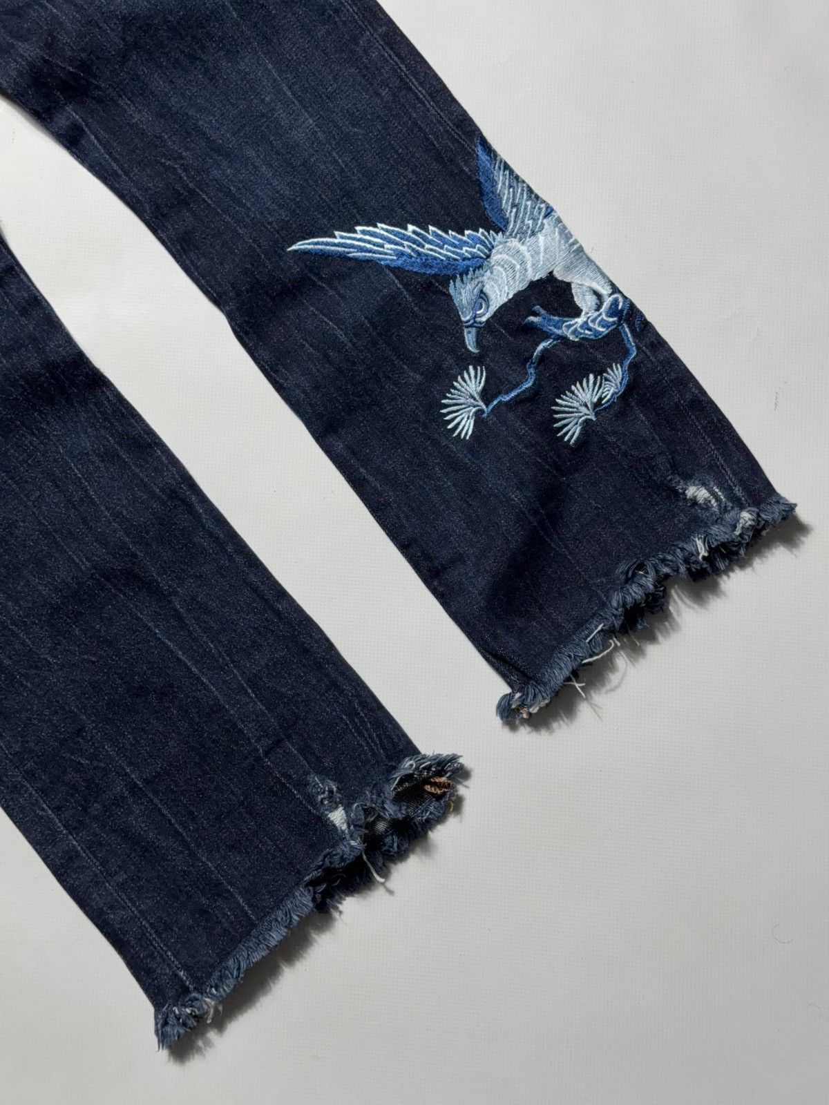 RARE Polo Ralph Lauren Japan Exclusive Jeans Ebroidered Bird