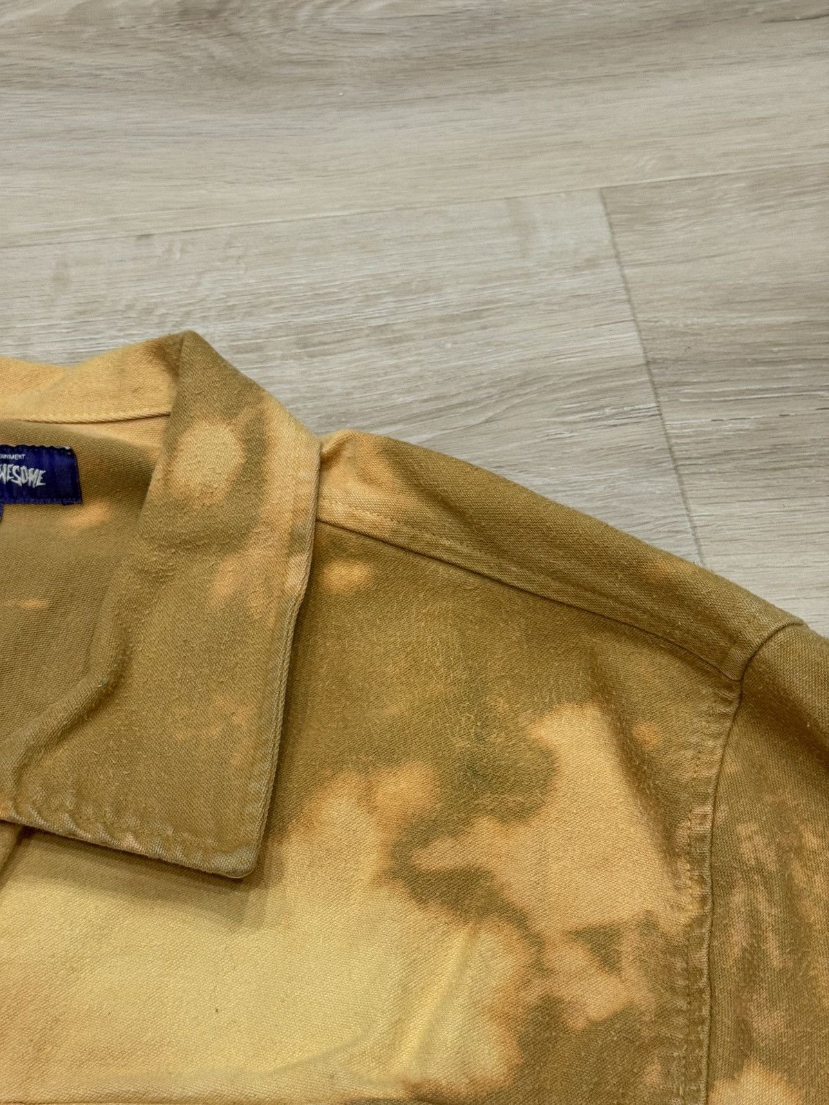 Fucking Awesome Fucking Awesome Bleached Trucker Jacket Size US XL / EU 56 / 4 - 2 Thumbnail