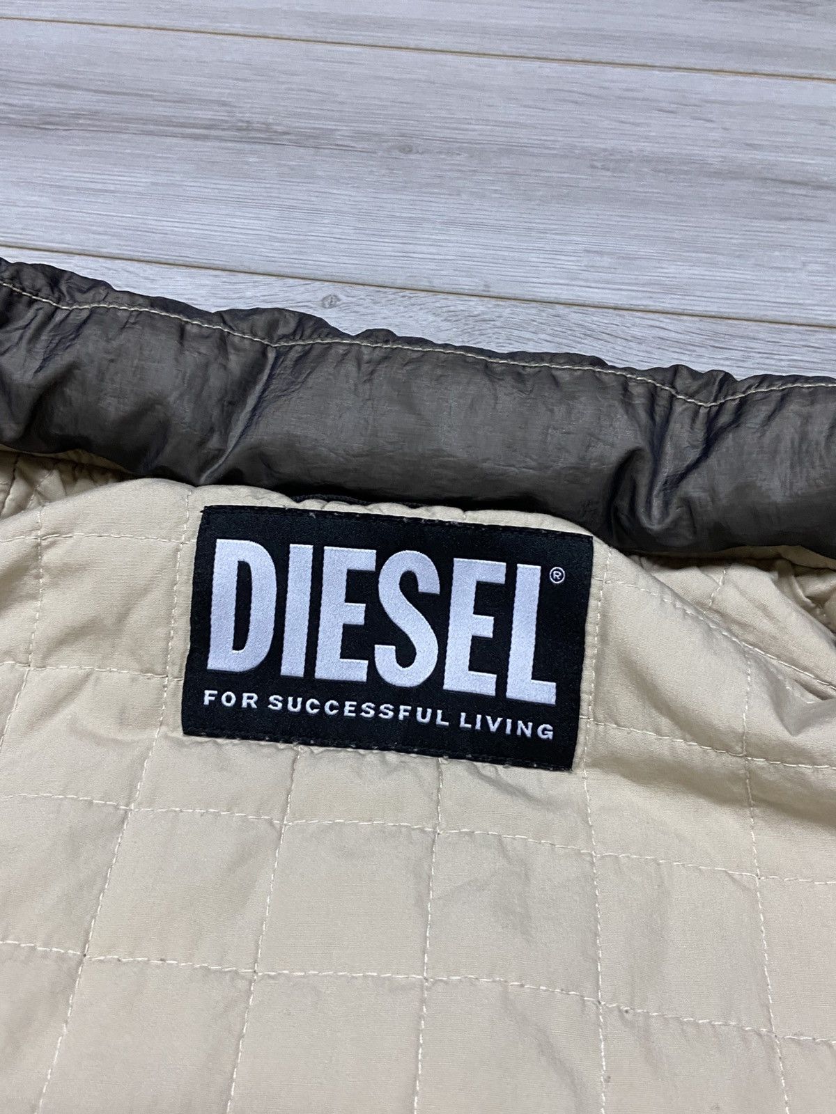 Diesel Diesel vintage Ford style nylon metal bomber MA-1 flyers Size US L / EU 52-54 / 3 - 6 Thumbnail