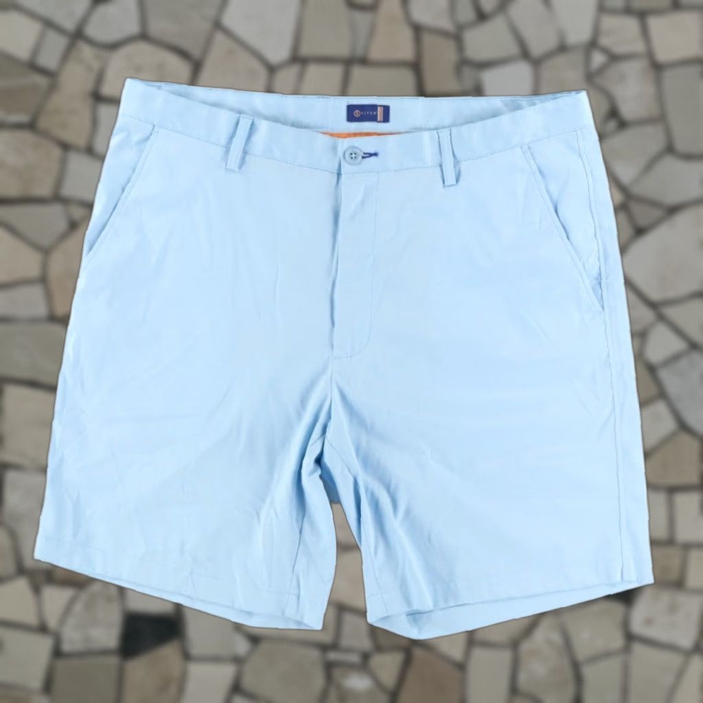 Vintage Stitch Golf Shorts Men's 38 Blue Stretch Polyester Golf Size US 38 / EU 54 - 1 Thumbnail