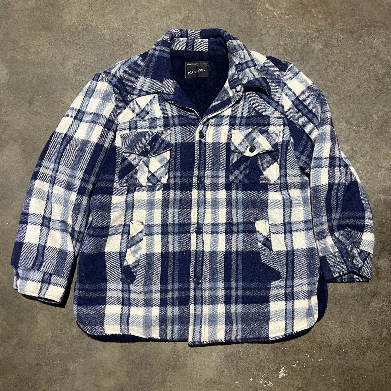 Towncraft × Vintage Vintage 60s/70s JC Penney Towncraft Sherpa