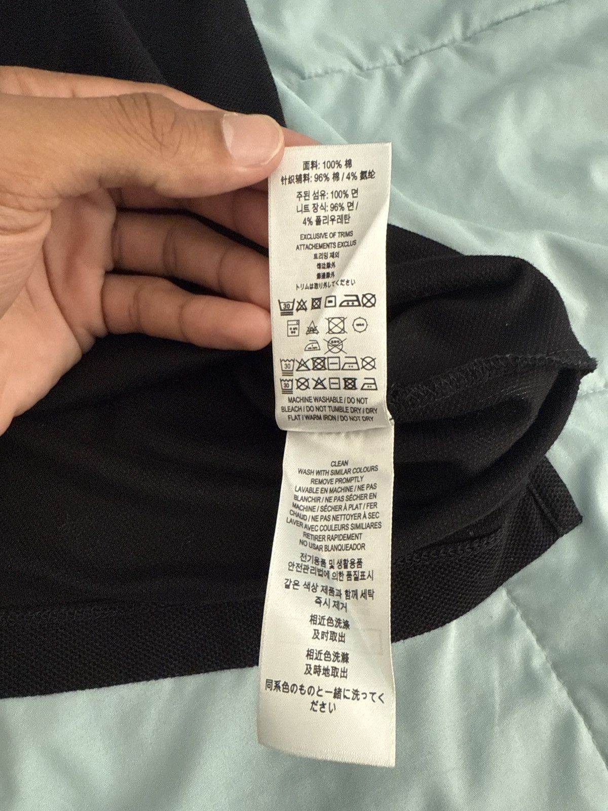 Burberry Burberry TB Logo Polo Black Shirt Size US M / EU 48-50 / 2 - 6 Thumbnail