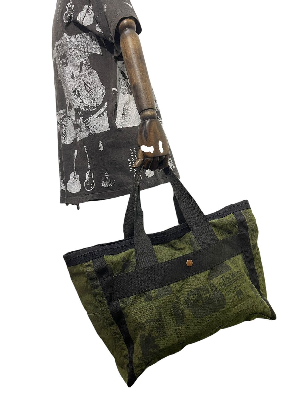 Vtg Hysteric Glamour x The Velvet Underground Tote Bag 5🟩