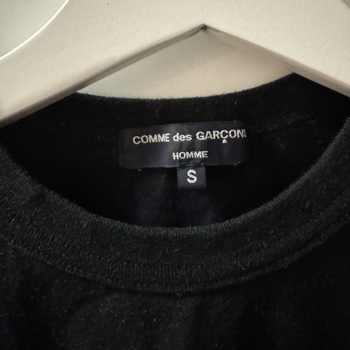 Comme des Garcons Homme Commes Des Garcons Homme Black T shirt Size US S / EU 44-46 / 1 - 3 Thumbnail