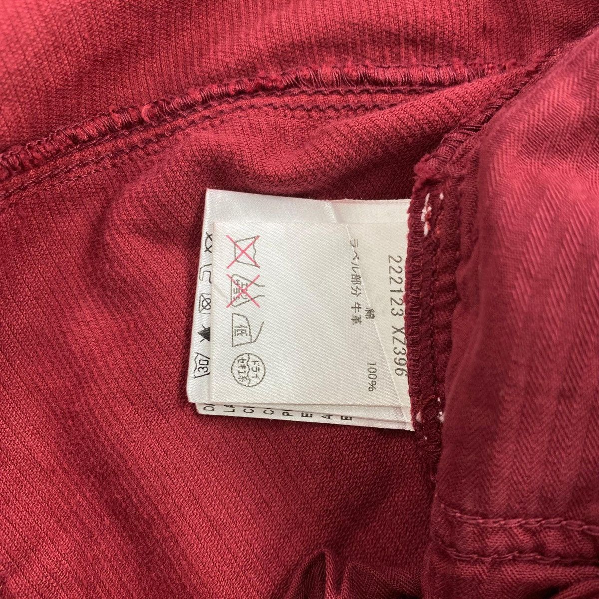 Gucci Vintage Gucci by Tom Ford Red Burgundy Corduroy Pants Luxury Size US 30 / EU 46 - 10 Thumbnail
