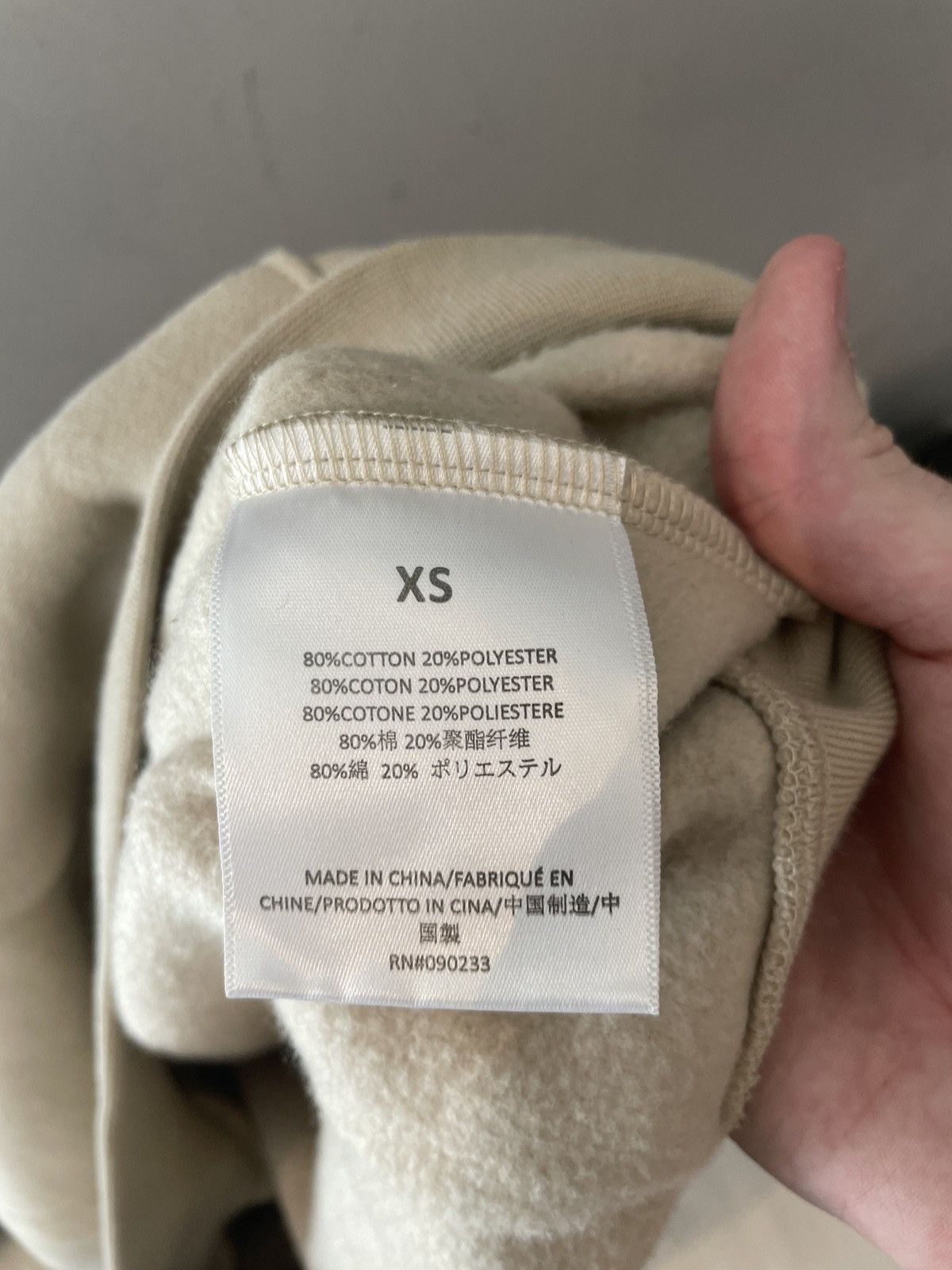 Essentials × Fear of God Fear of God Essentials Linen Hoodie XS Size US XS / EU 42 / 0 - 6 Thumbnail