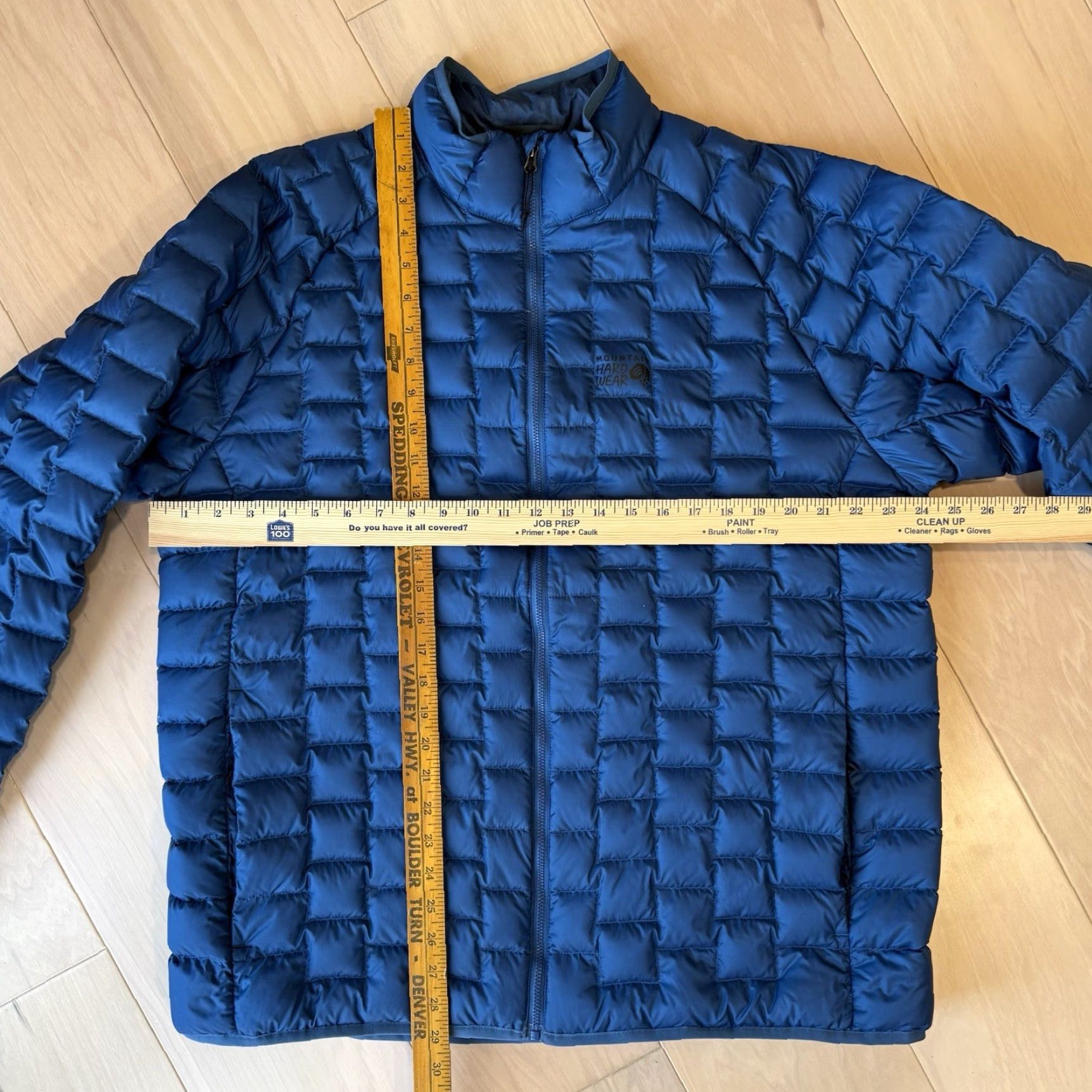 Mountain Hardwear Mountain Hardwear Temescalborz Jacket 2XL Blue Full Zip Puffer Down Insulated Mens Jacket Size US XXL / EU 58 / 5 - 3 Thumbnail