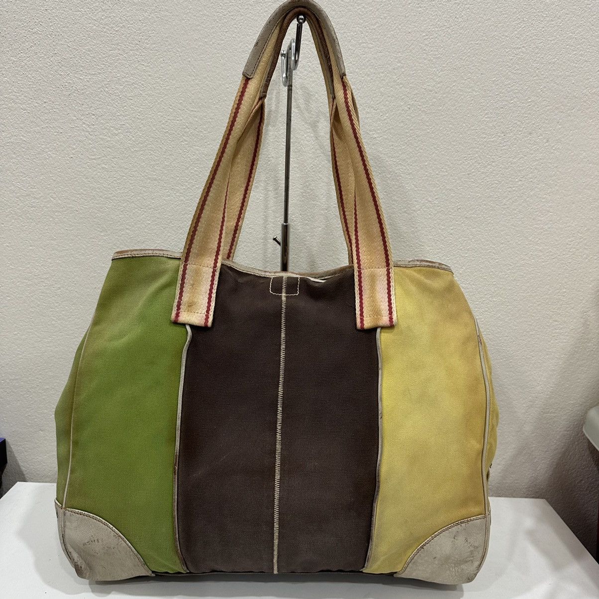 Miu Miu ‼️LASTDROP‼️ AUTHENTIC MIU MIU CANVAS SHOPPING TOTE BAG Size ONE SIZE - 3 Thumbnail