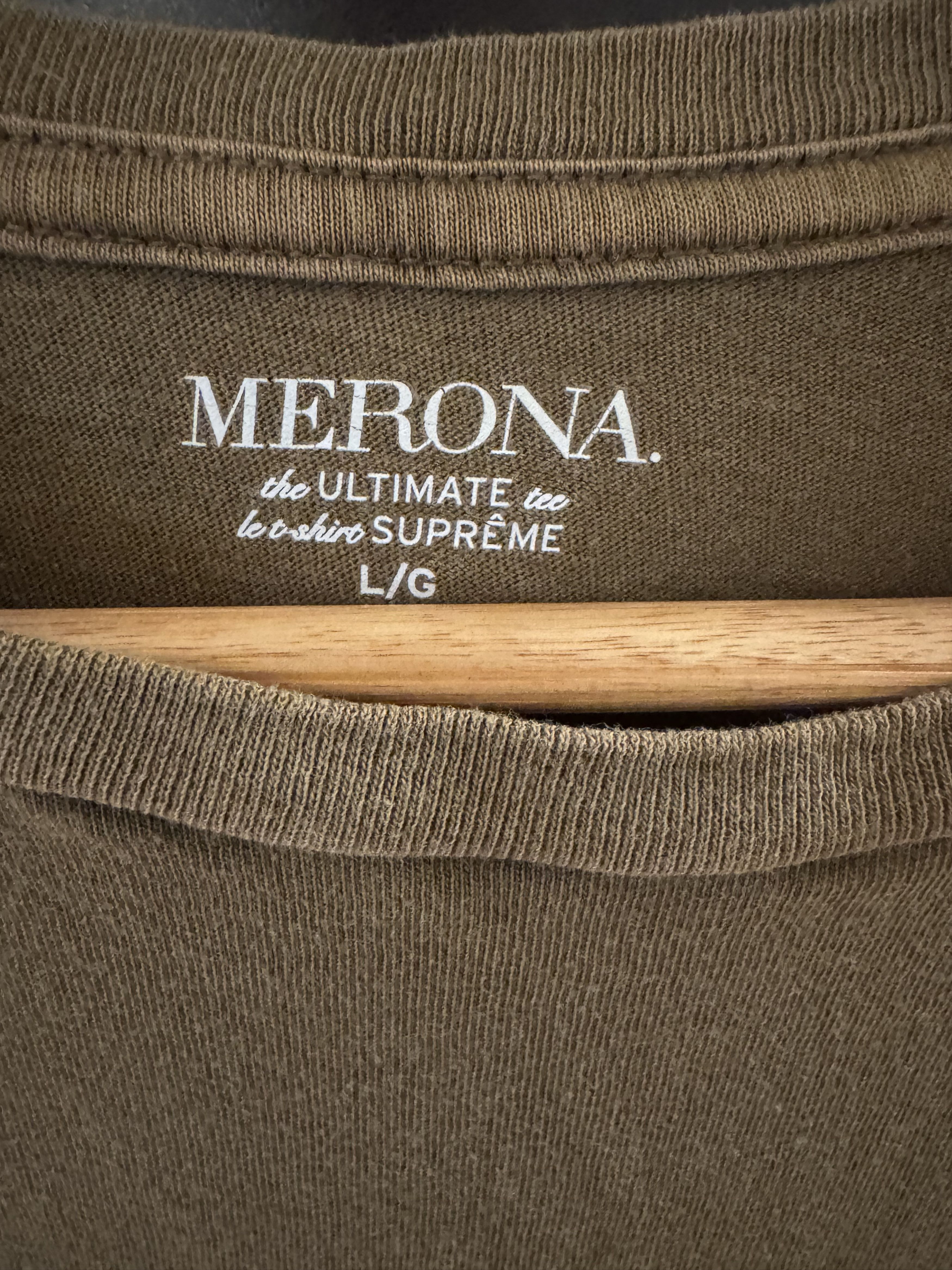 Merona Merona T-Shirt with Bear on Front. Size US L / EU 52-54 / 3 - 2 Thumbnail