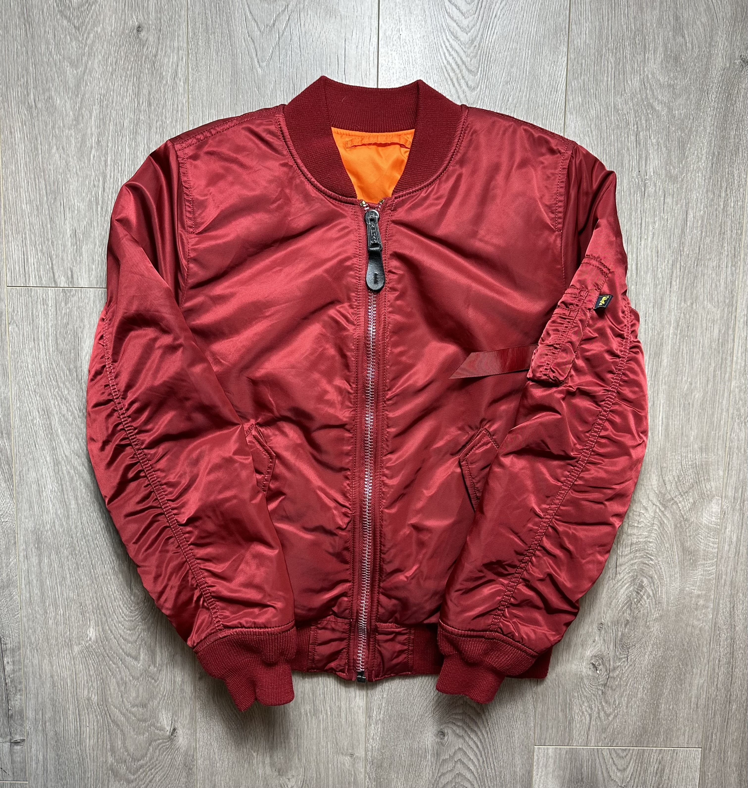 Vintage Alpha Industries MA1 Bomber Jacket Grailed