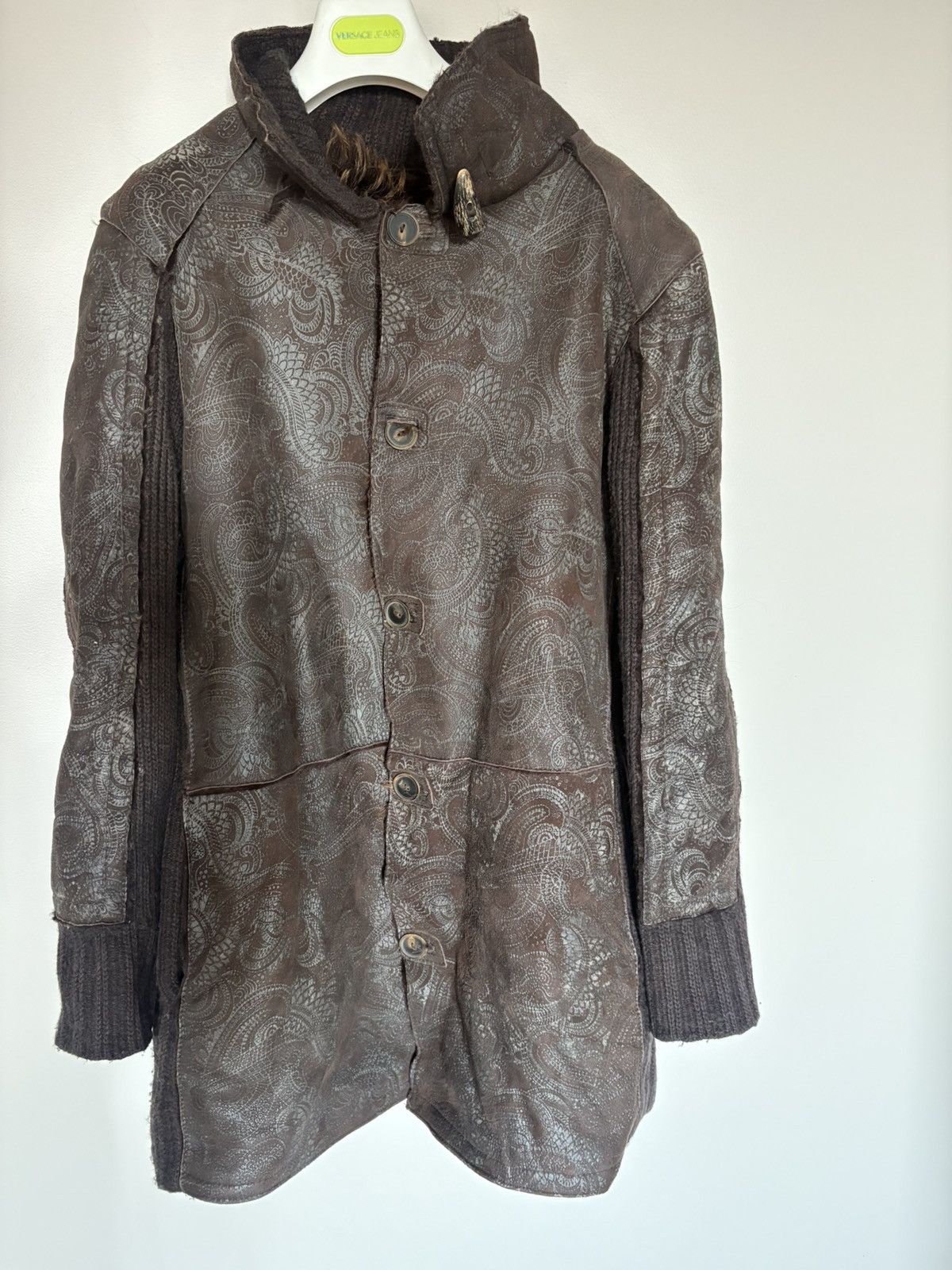 100% sheep skin coat IT 52  100% virgin wool