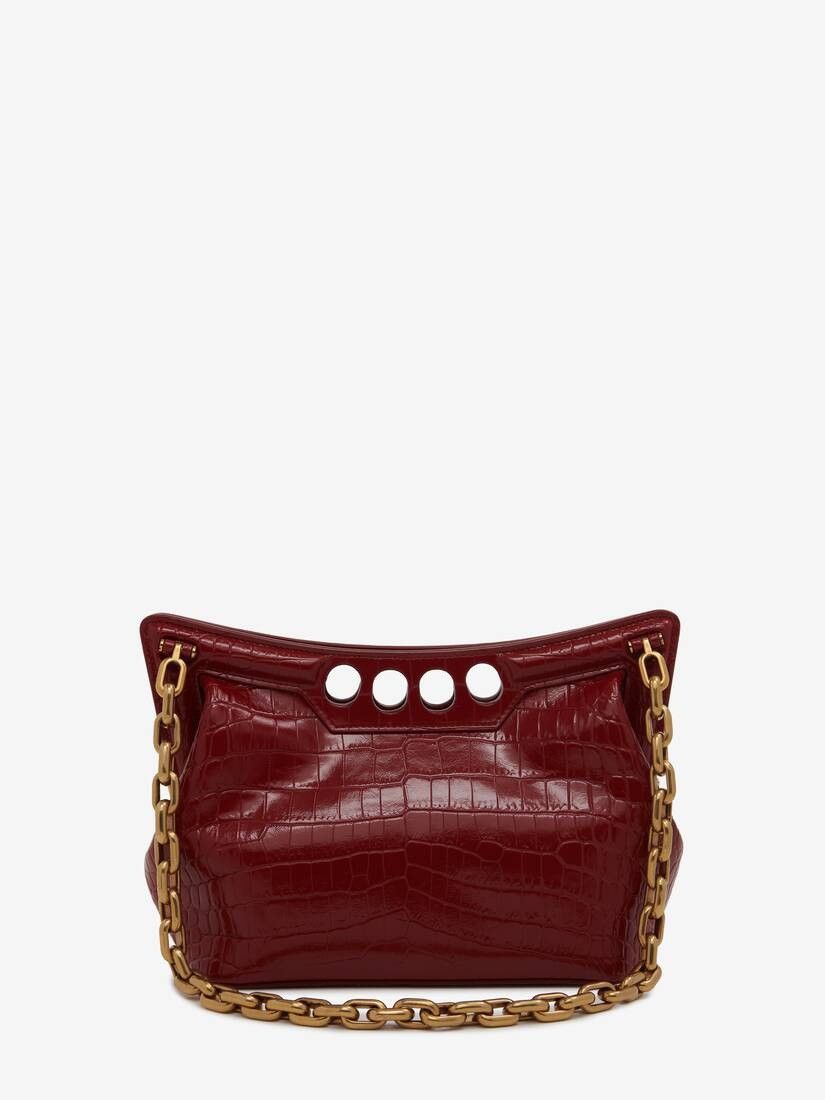 Alexander McQueen o1w1db10925 Size: OS/The Peak Bag Small in Dark Red Size ONE SIZE - 2 Thumbnail